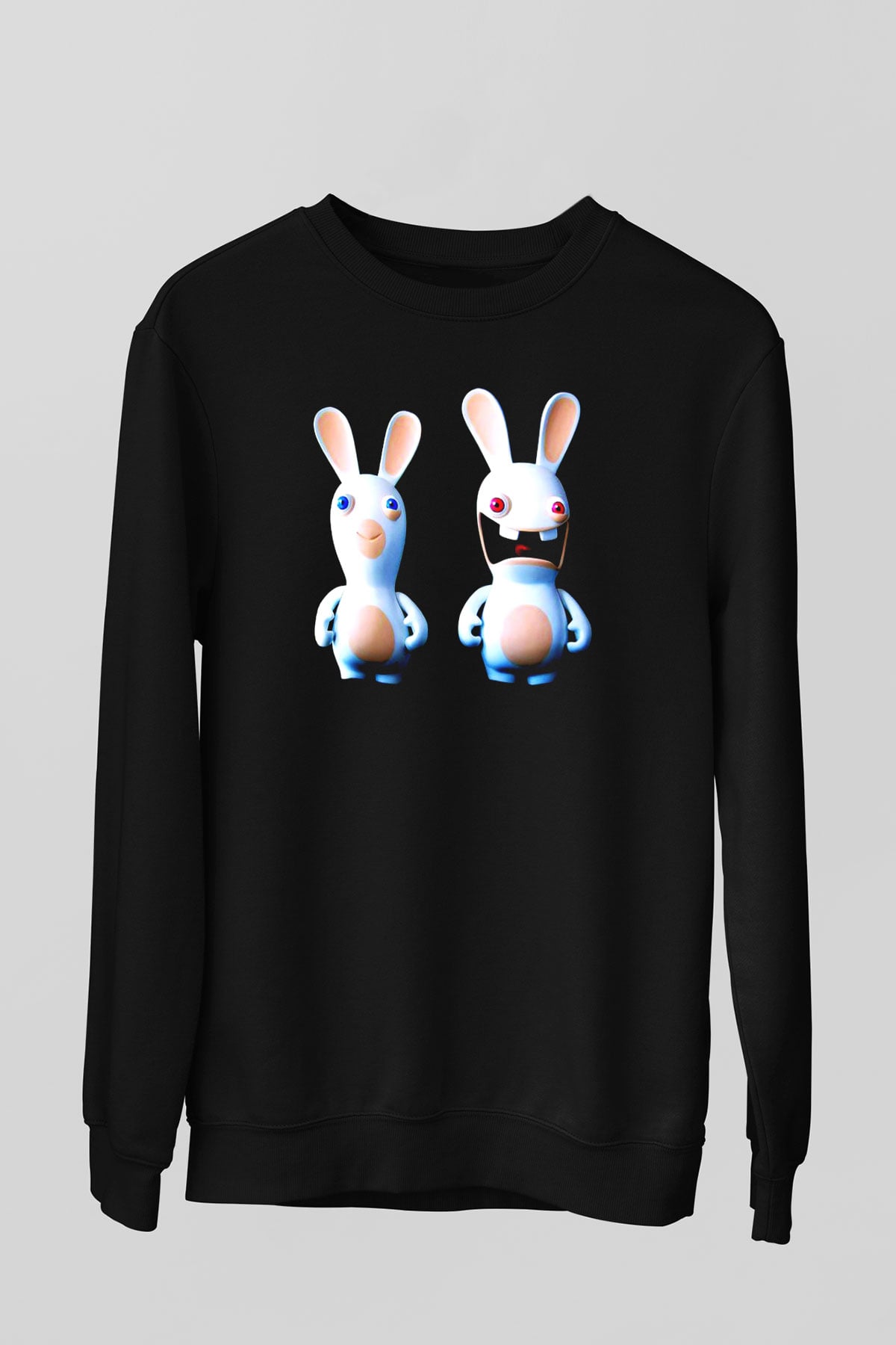 Rayman Siyah Unisex Sweatshirt