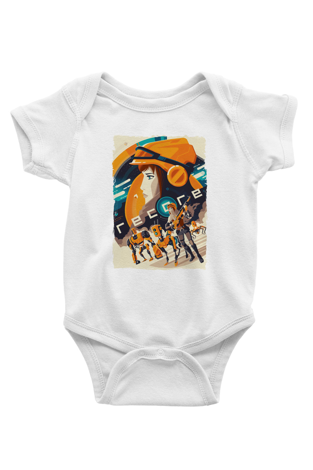 ReCore Beyaz Bebek Body - Zıbın