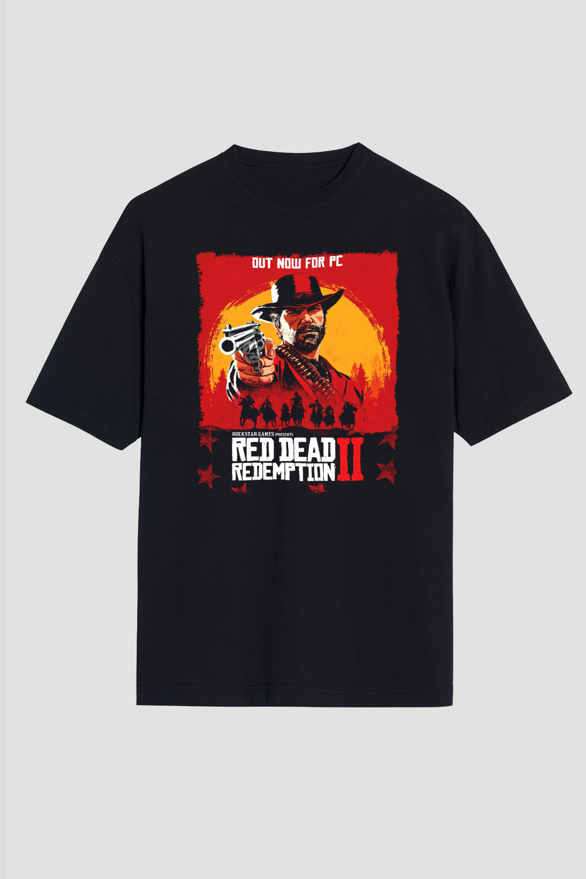 Red Dead Redemption Siyah Unisex Tişört T-Shirt