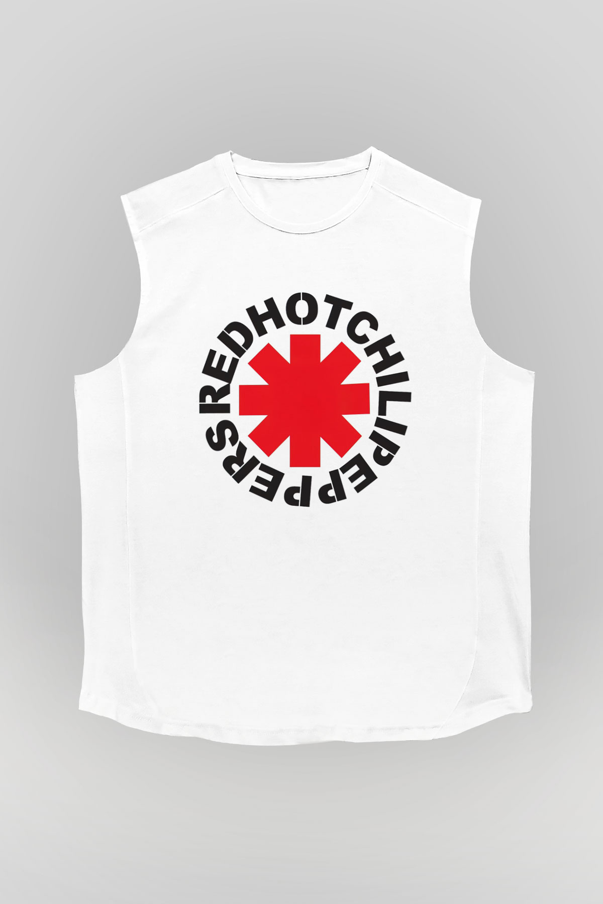 Red Hot Chili Peppers Beyaz Unisex Kolsuz Tişört