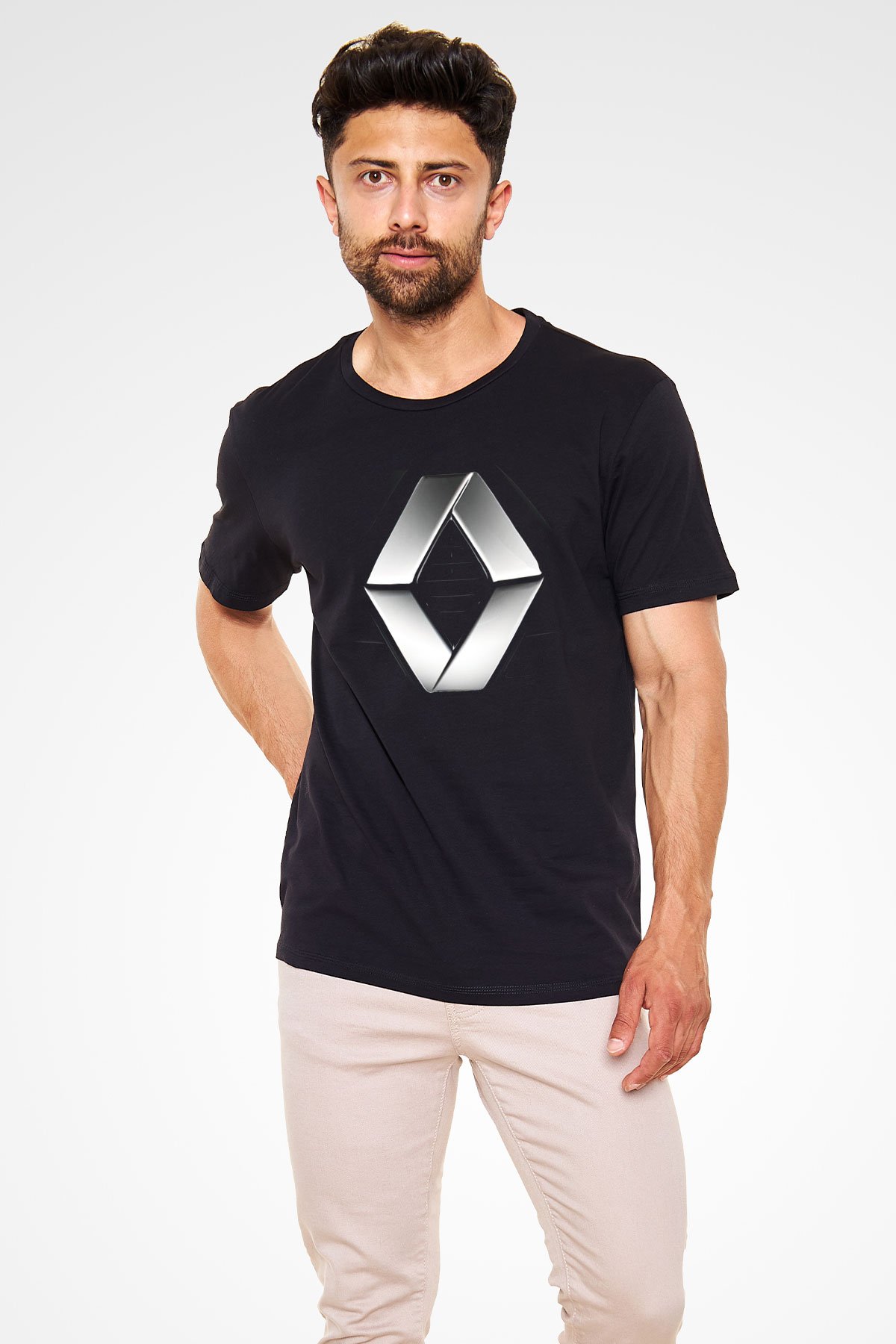 Renault Siyah Unisex Tişört T-Shirt