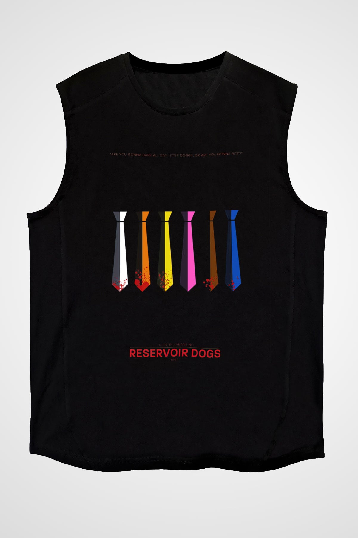 Reservoir Dogs Siyah Unisex Kolsuz Tişört