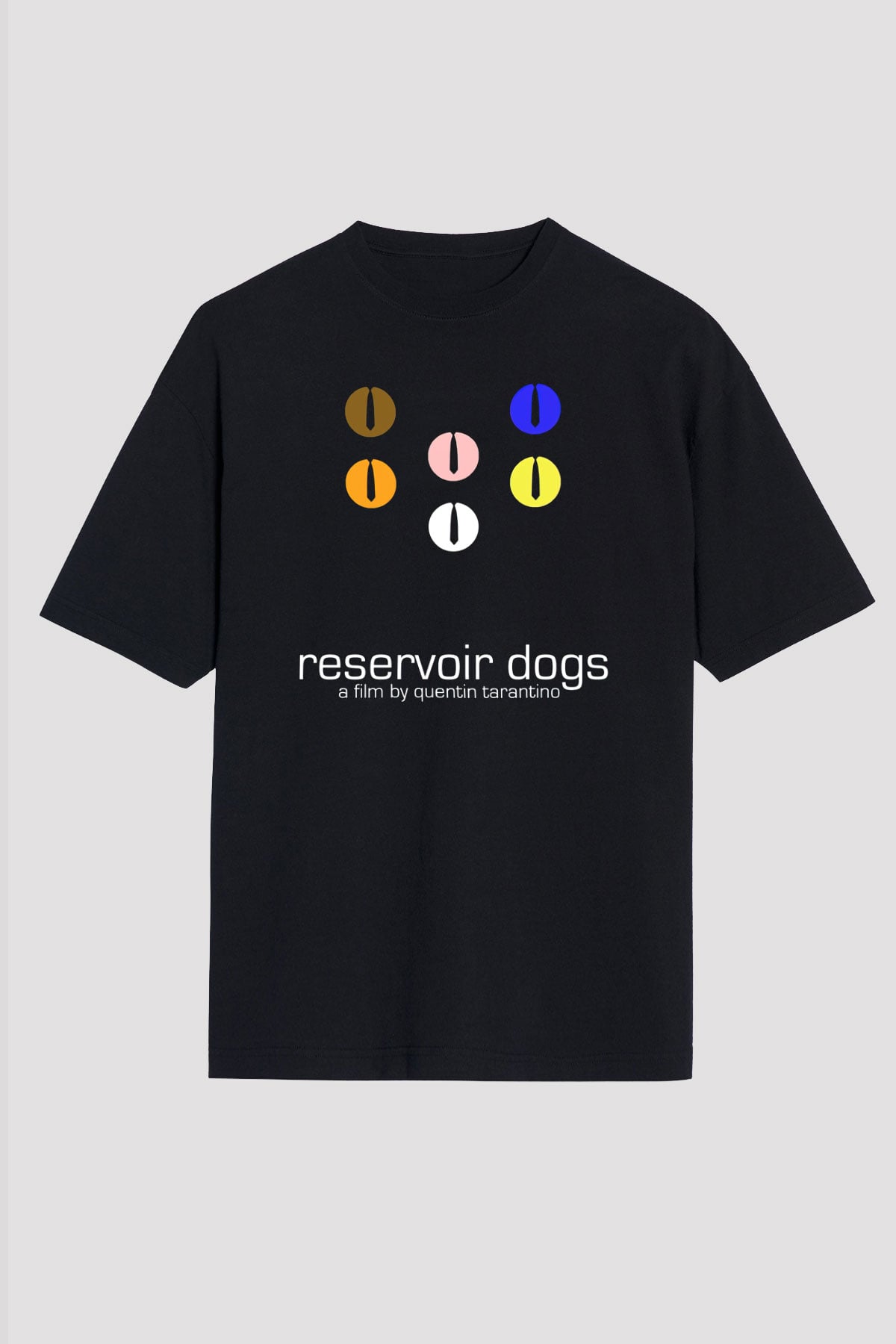 Reservoir Dogs Siyah Unisex Oversize Tişört T-Shirt