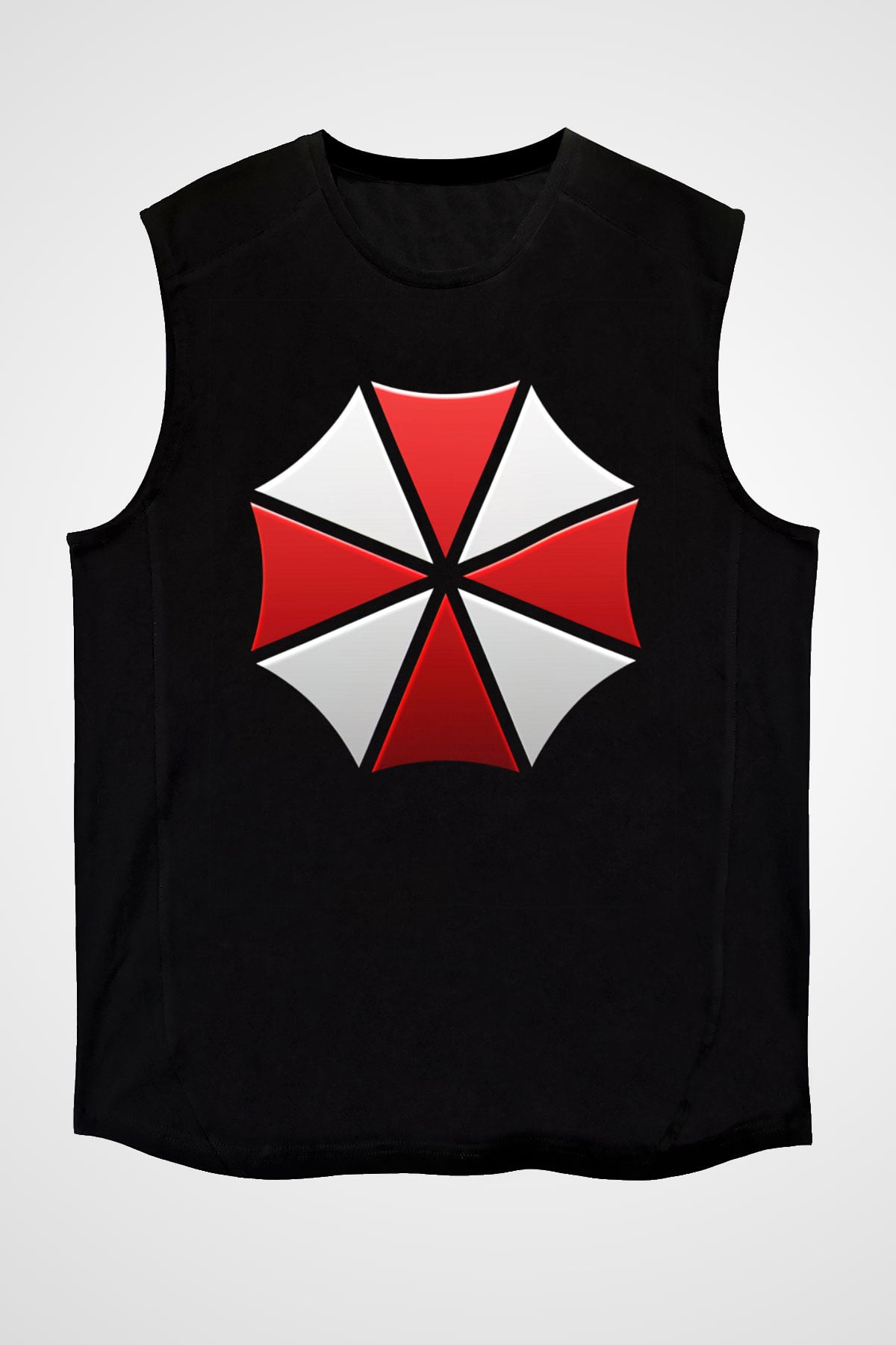 Resident Evil Siyah Unisex Kolsuz Tişört