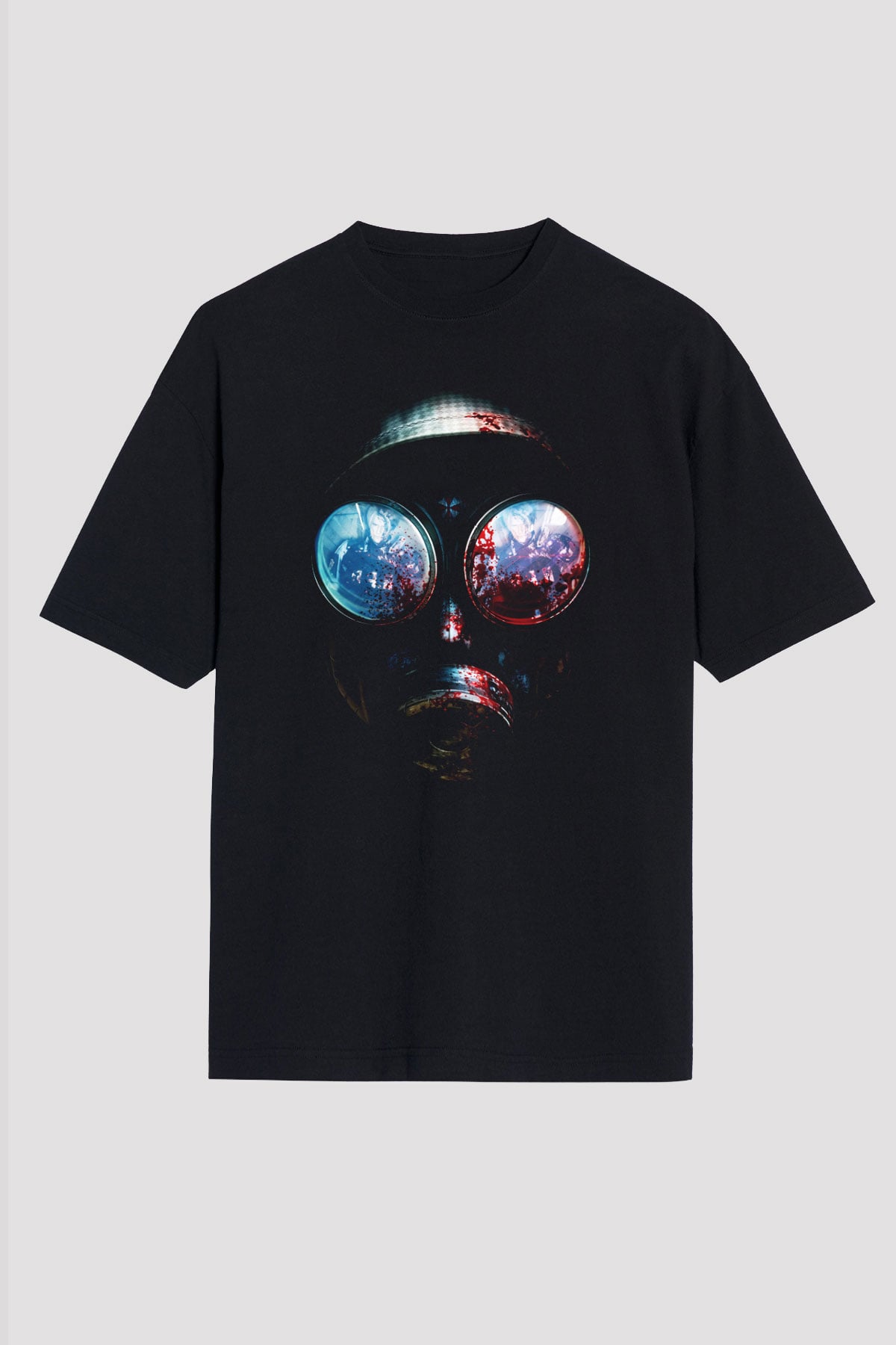 Resident Evil Siyah Unisex Oversize Tişört T-Shirt