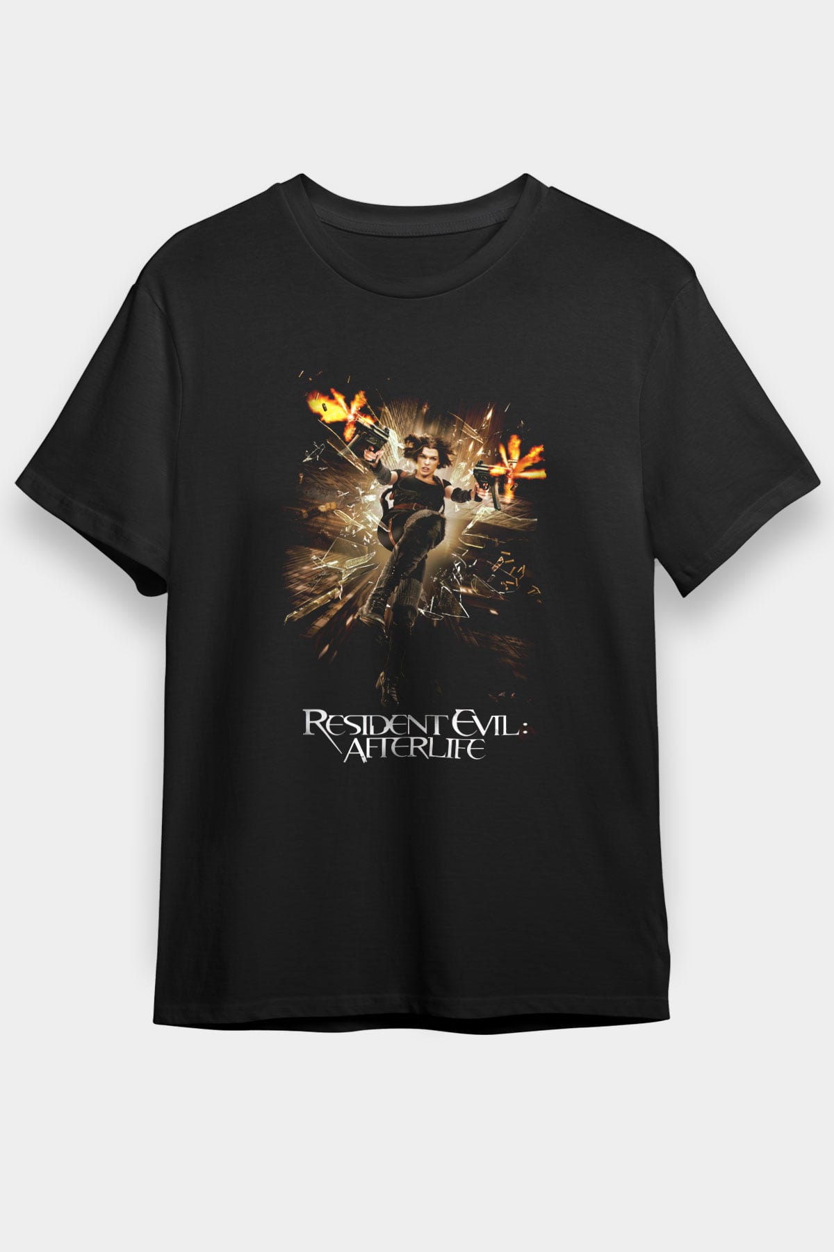 Resident Evil Siyah Unisex Tişört T-Shirt