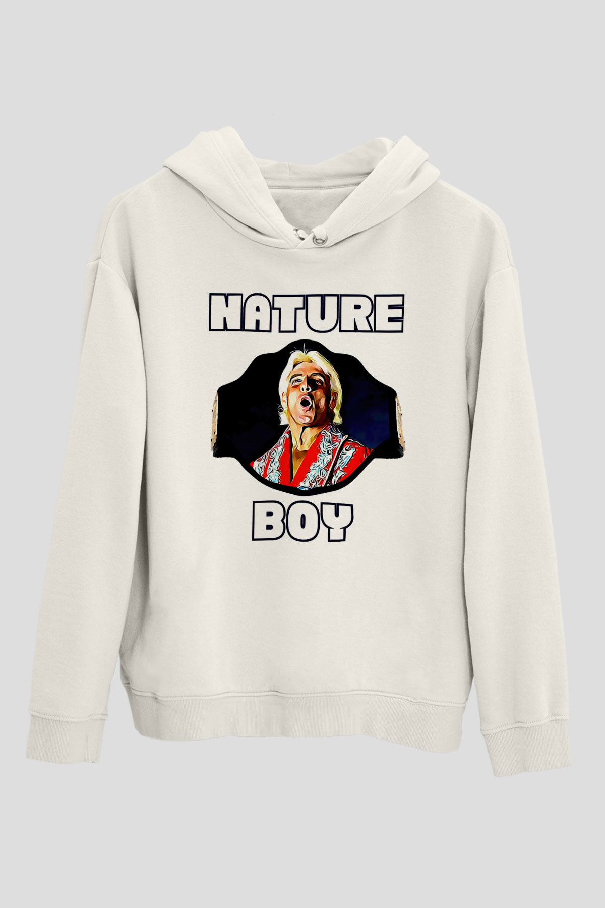 Ric Flair Beyaz Unisex Hoodie