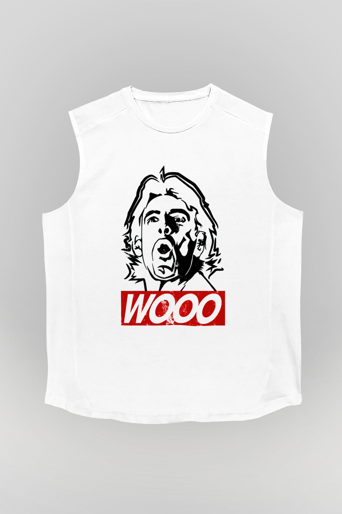 Ric Flair Beyaz Unisex  Kolsuz Tişört
