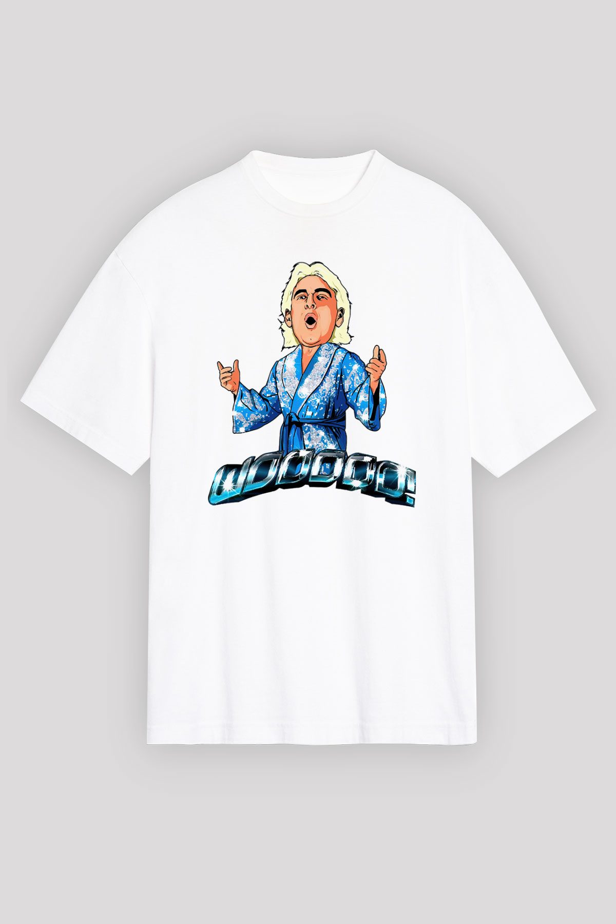 Ric Flair Beyaz Unisex Tişört