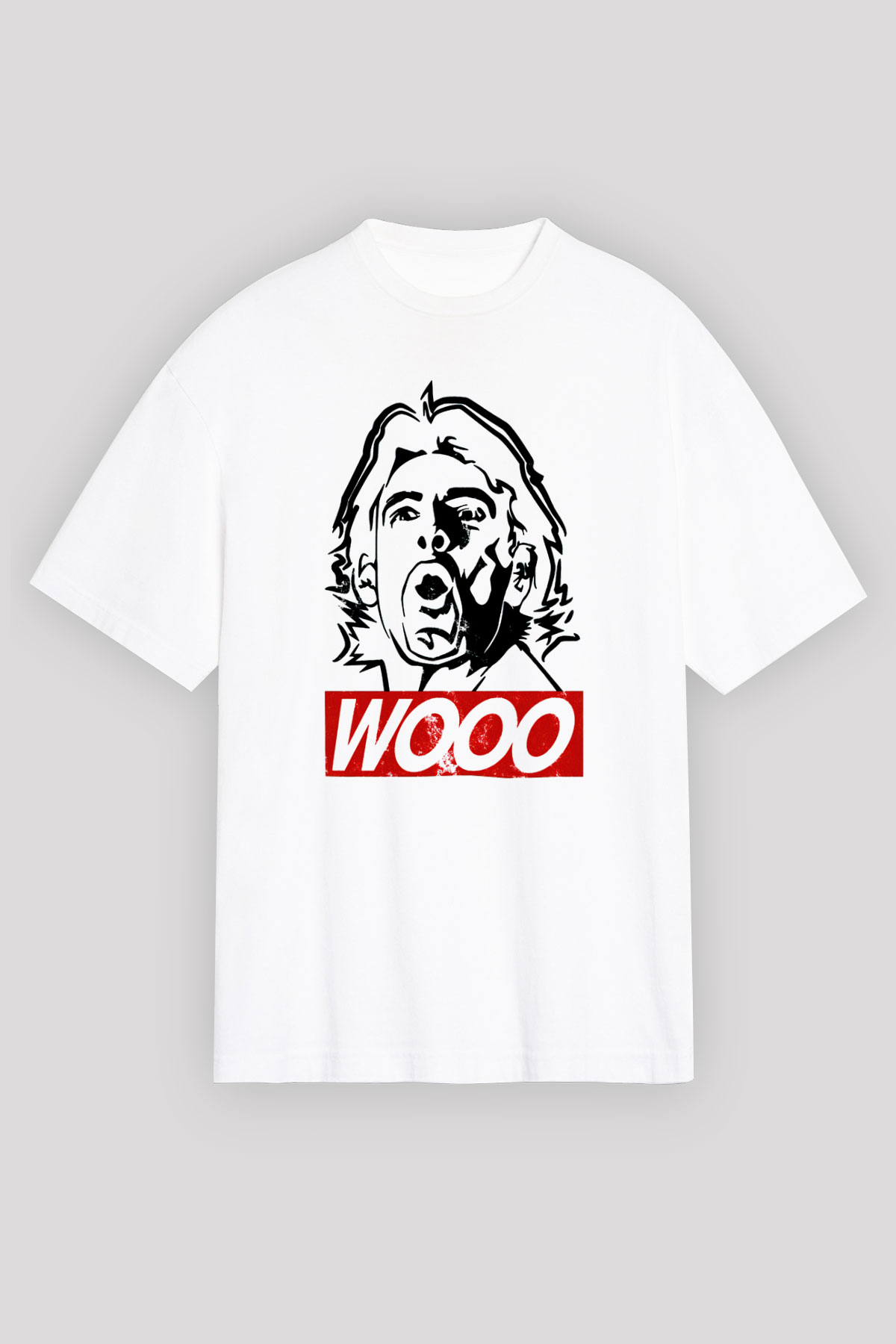 Ric Flair Beyaz Unisex Tişört