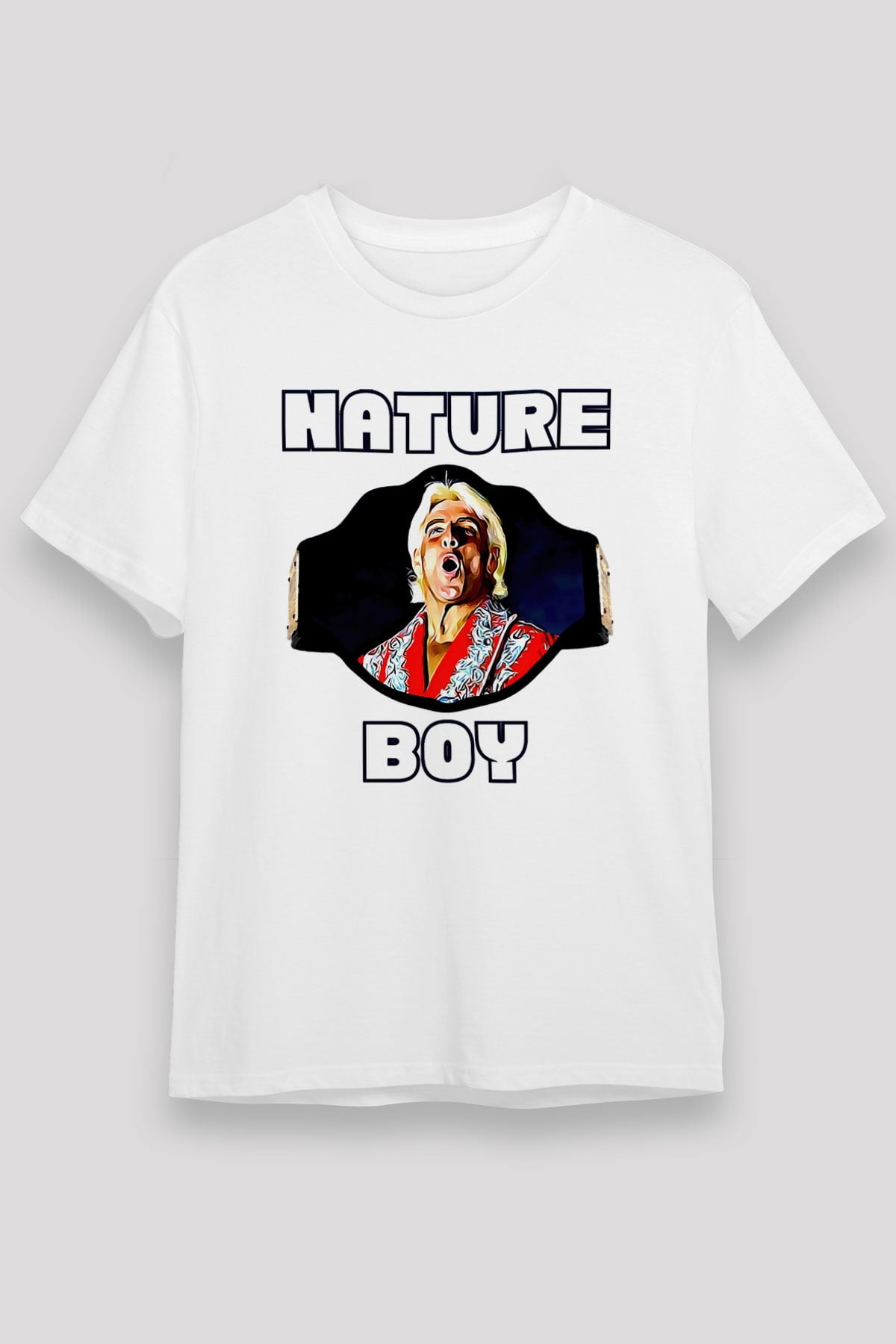 Ric Flair Beyaz Unisex Tişört