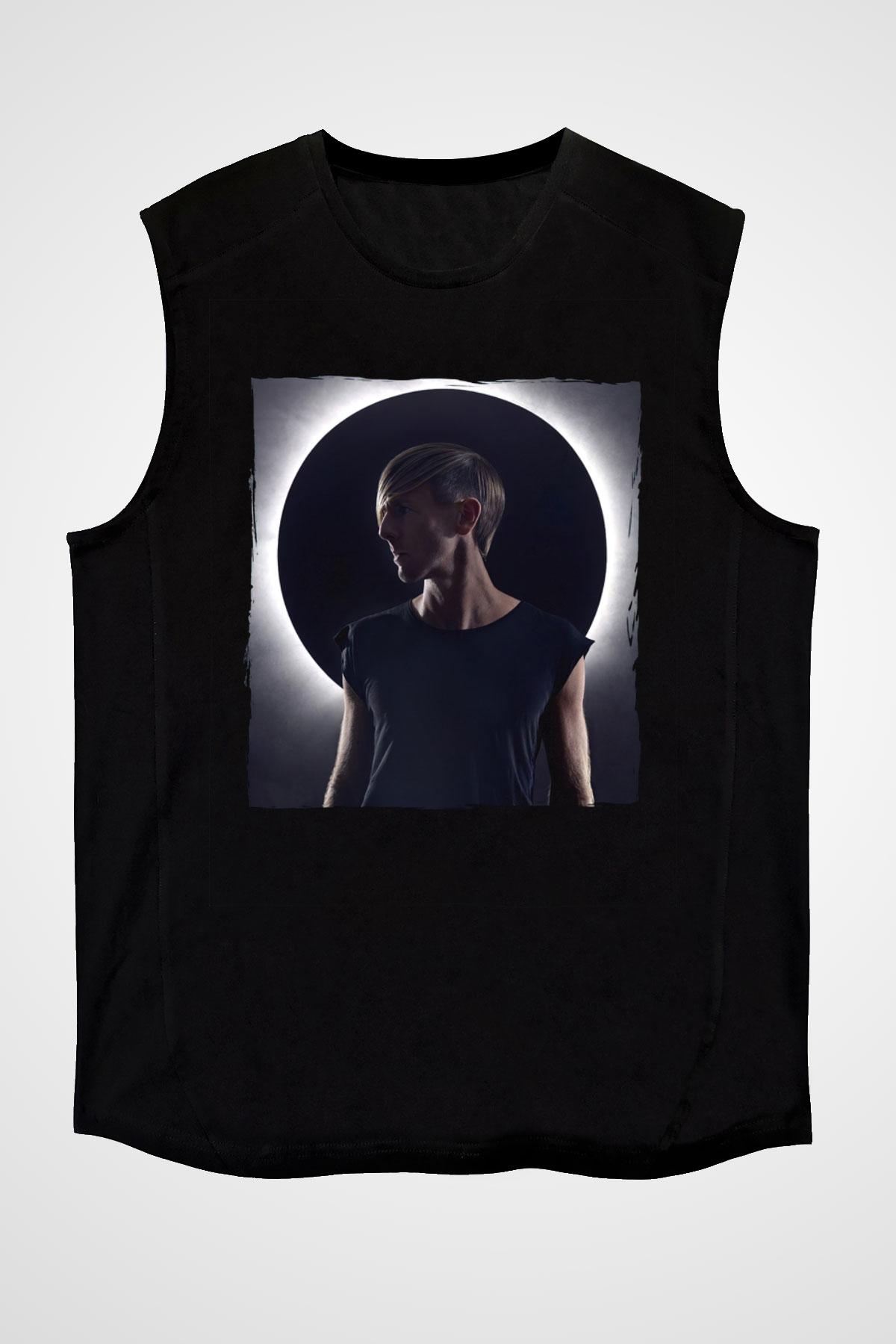 Richie Hawtin Siyah Unisex Kolsuz Tişört