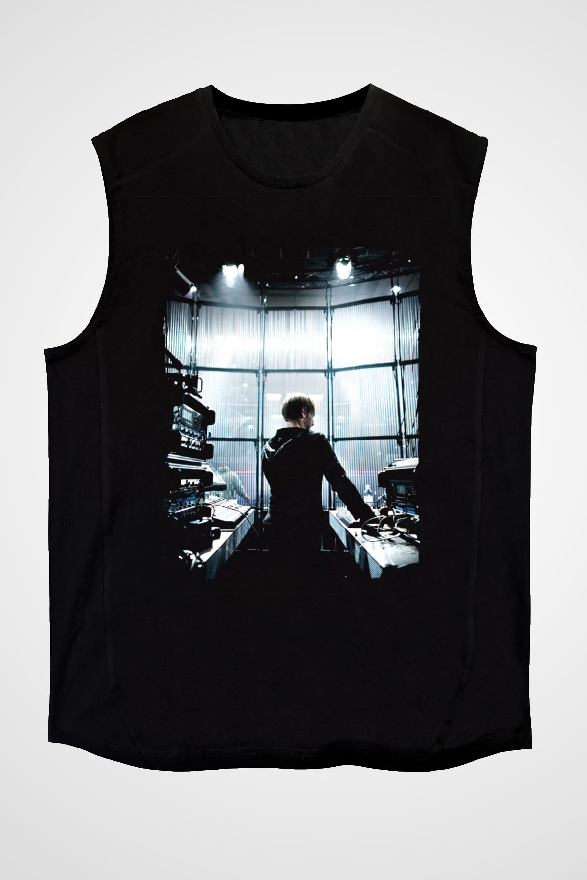 Richie Hawtin Siyah Unisex Kolsuz Tişört