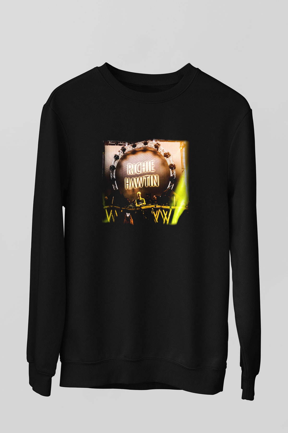 Richie Hawtin Siyah Unisex Sweatshirt