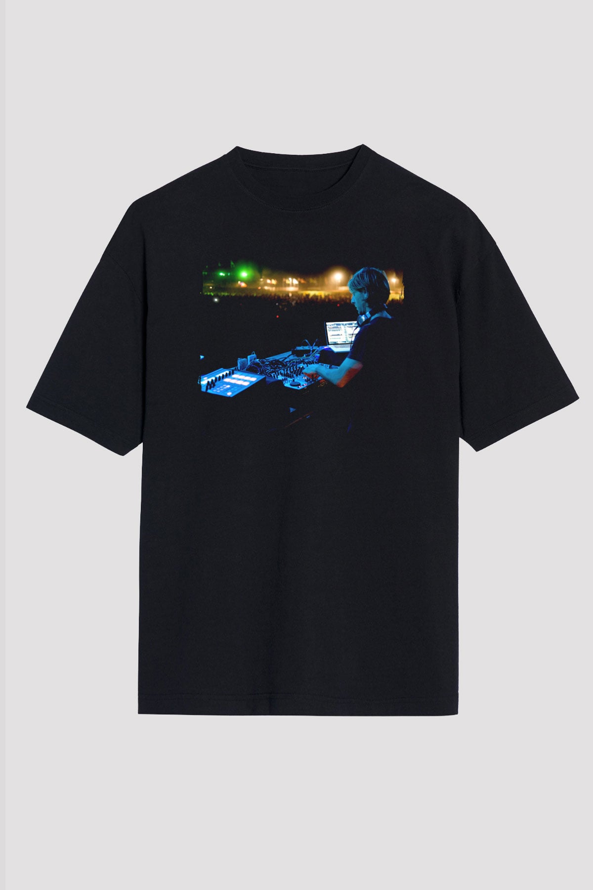 Richie Hawtin Siyah Unisex Tişört T-Shirt - TişörtFabrikası