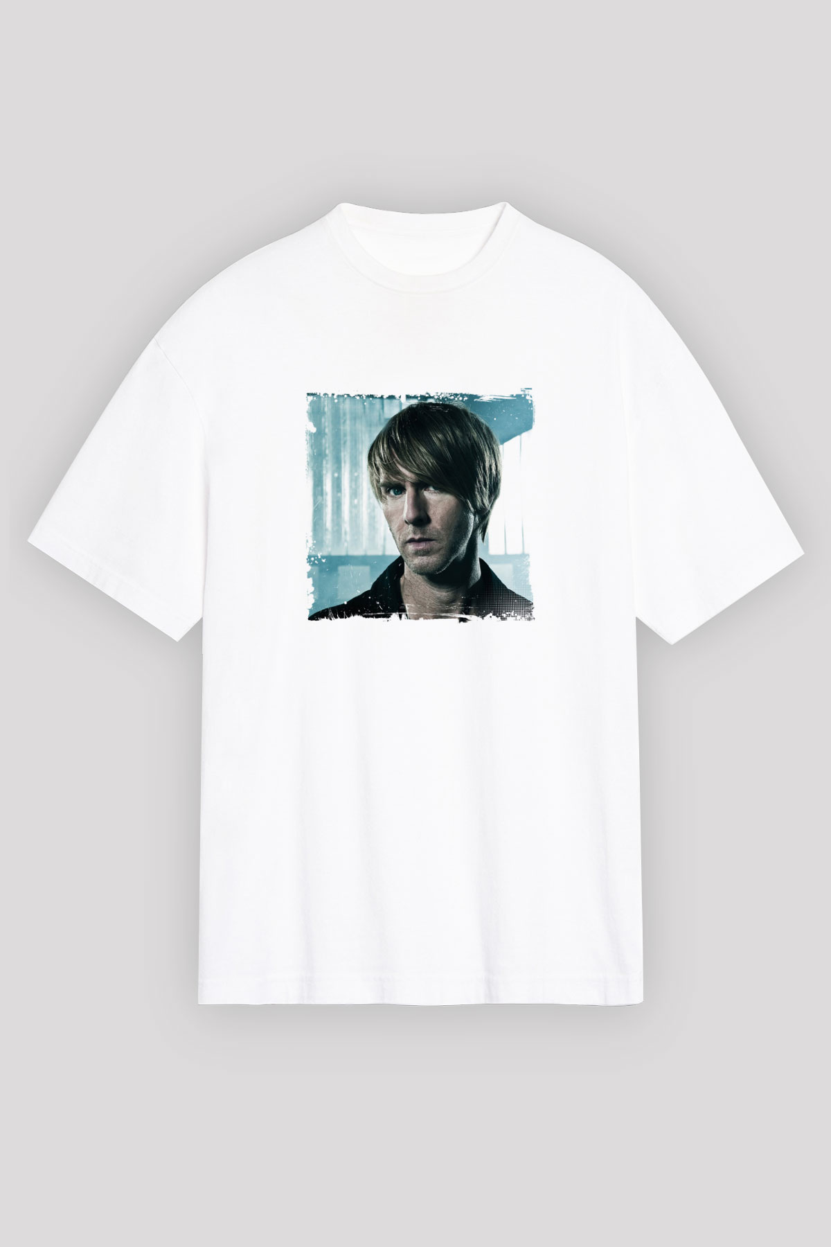Richie HawtinBaskılı Beyaz Tişört