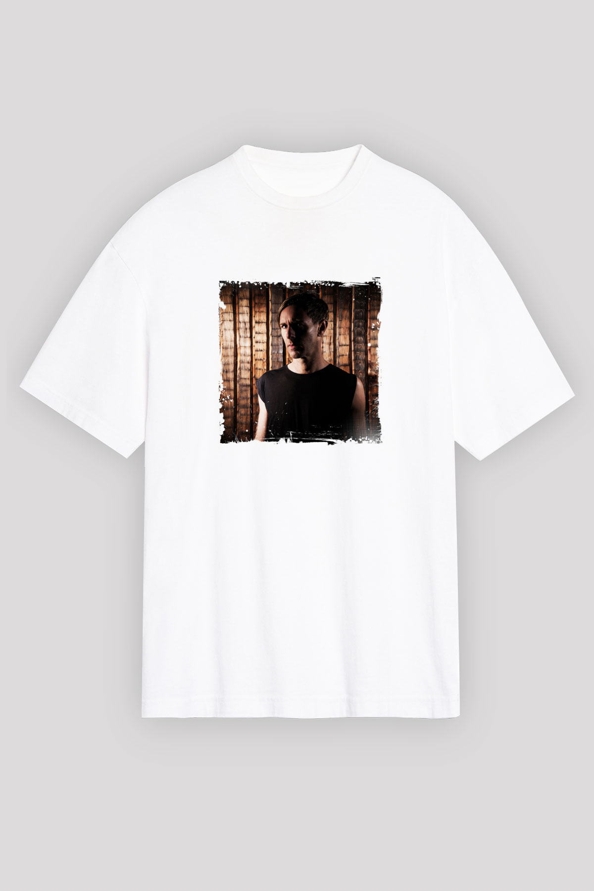 Richie HawtinBaskılı Beyaz Tişört