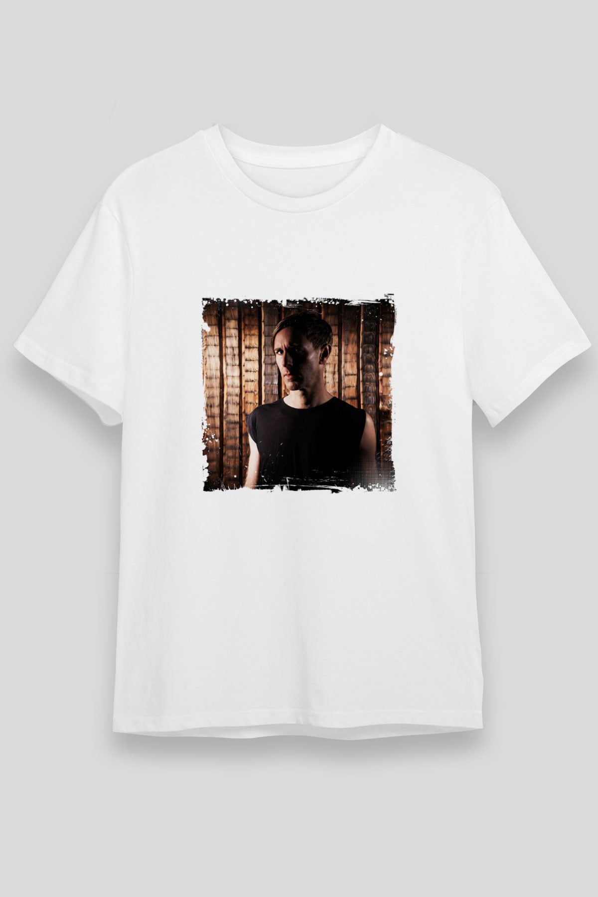 Richie HawtinBaskılı Beyaz Tişört