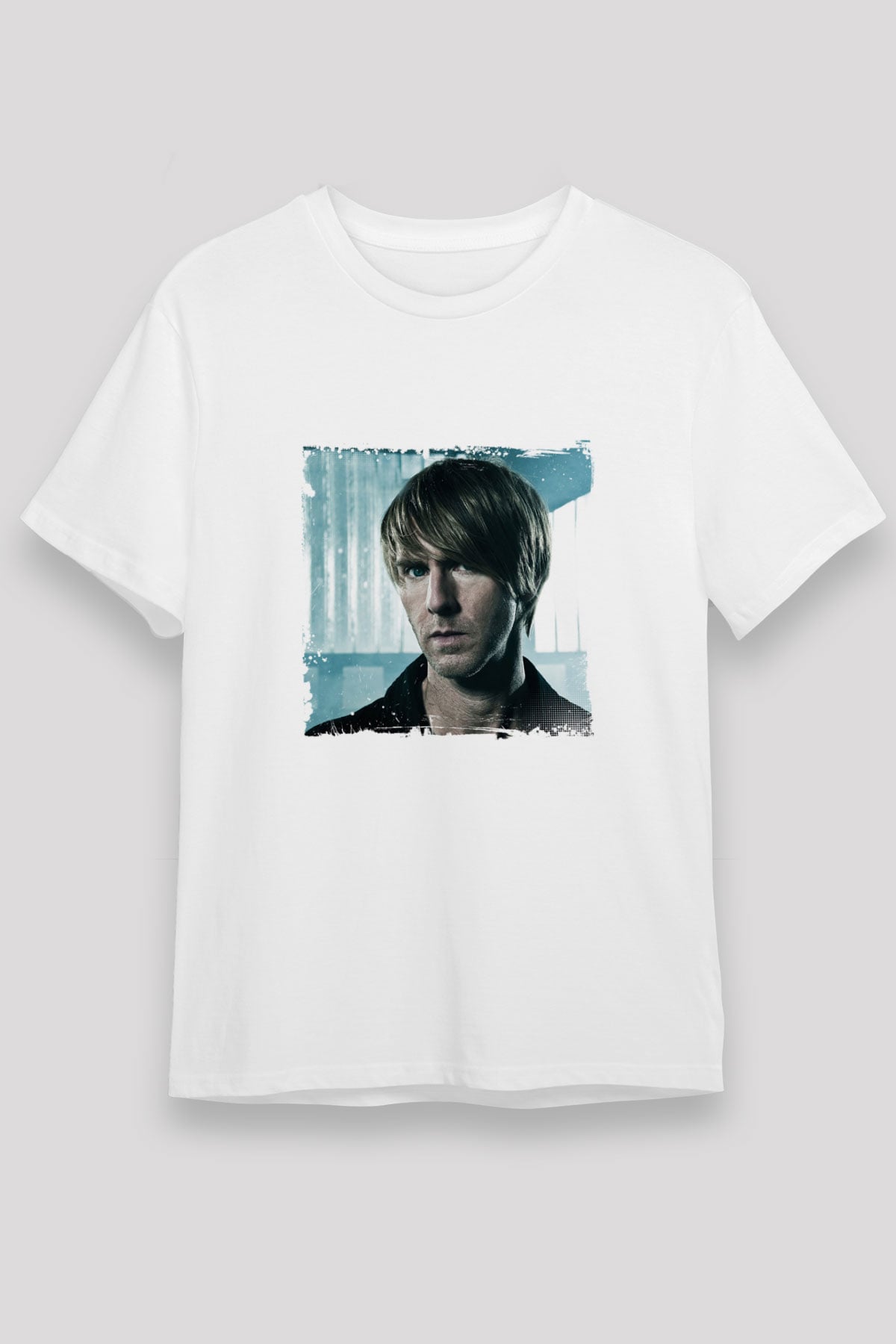 Richie HawtinBaskılı Beyaz Tişört