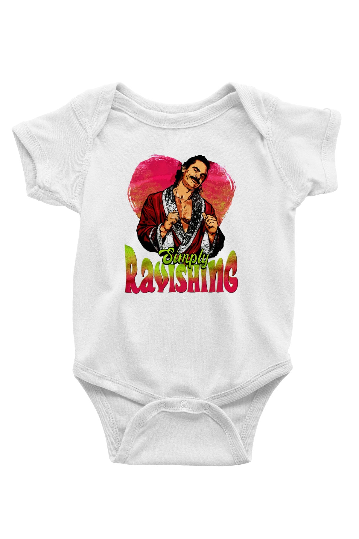 Rick Rude Beyaz Bebek Body - Zıbın