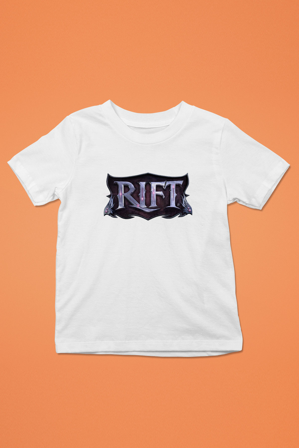 Rift Beyaz Unisex Çocuk Tişört