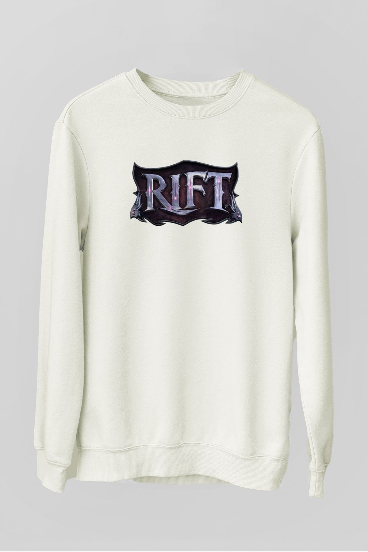 Rift Beyaz Unisex Sweatshirt