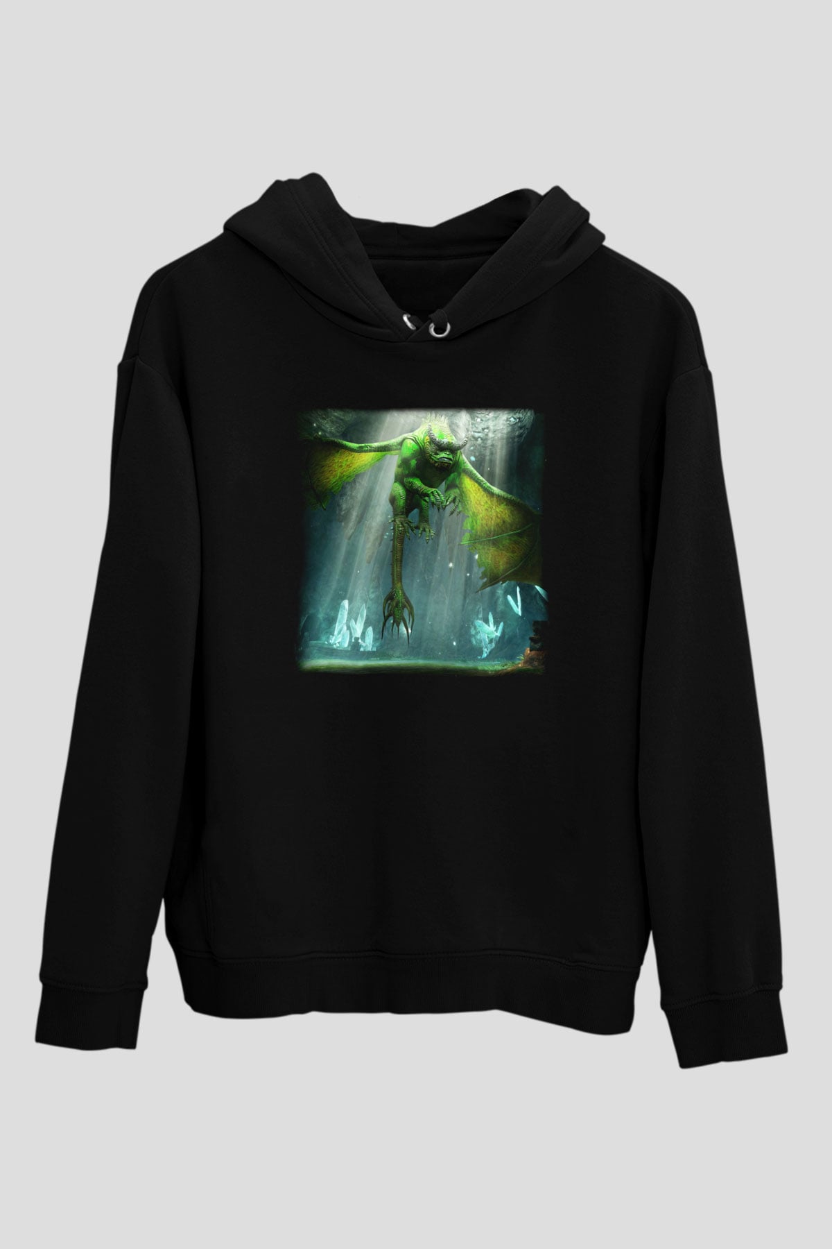 Rift Siyah Unisex Hoodie