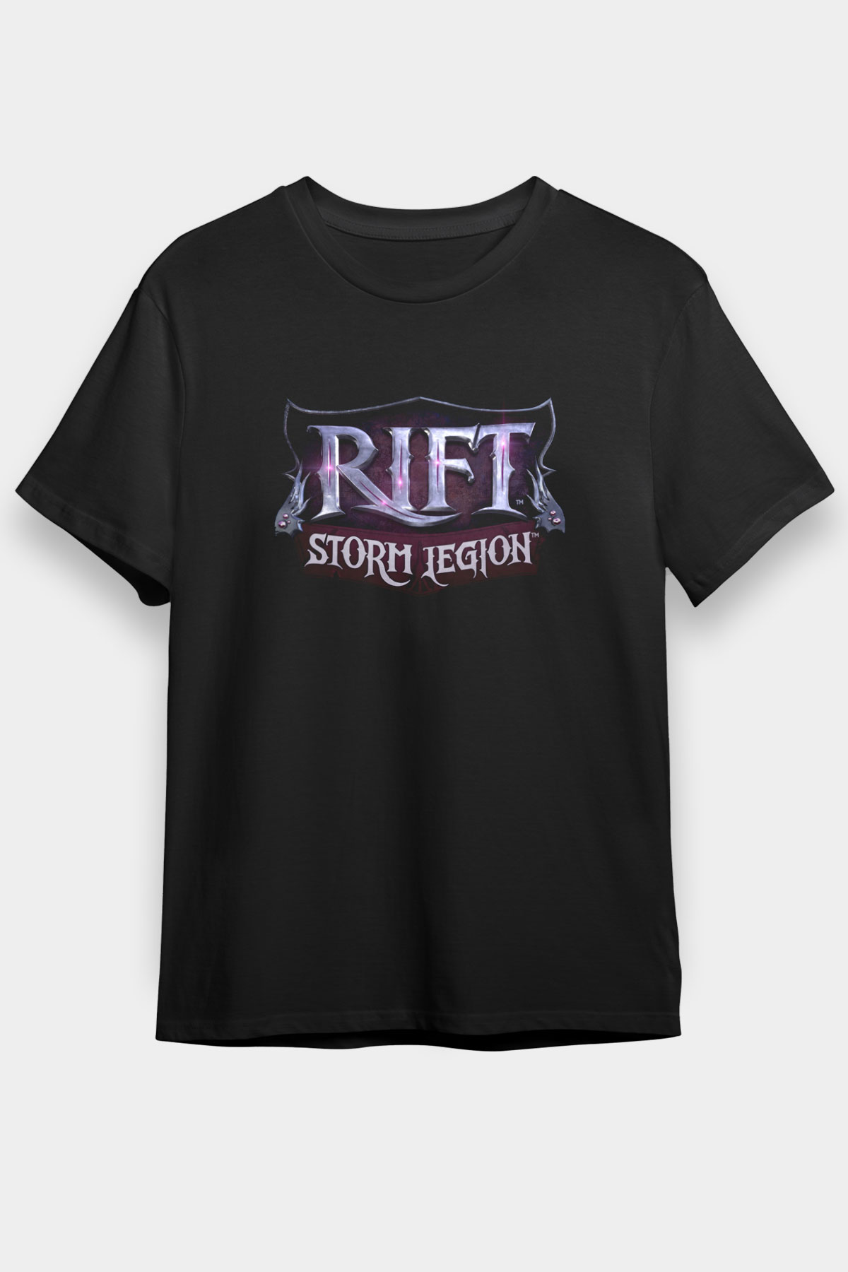 Rift Siyah Unisex Tişört T-Shirt