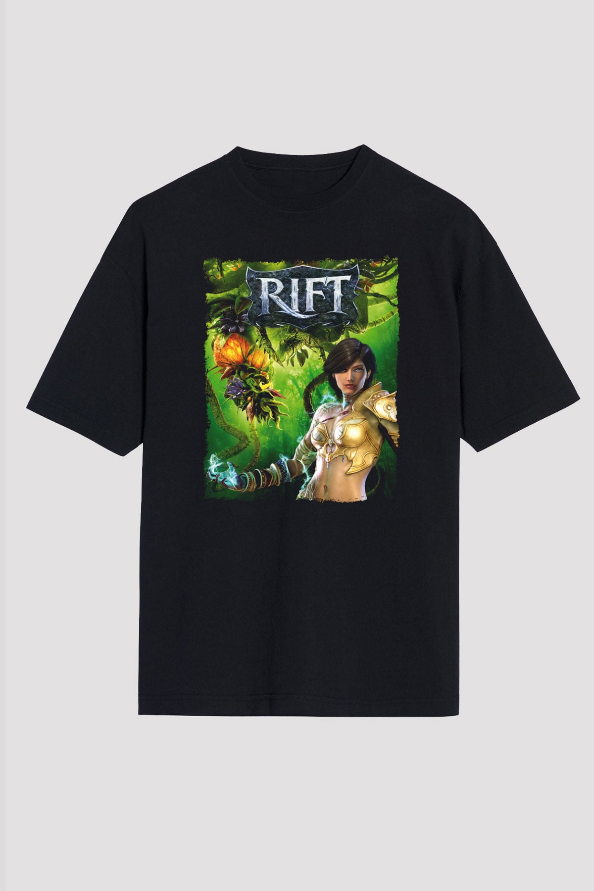 Rift Siyah Unisex Tişört T-Shirt