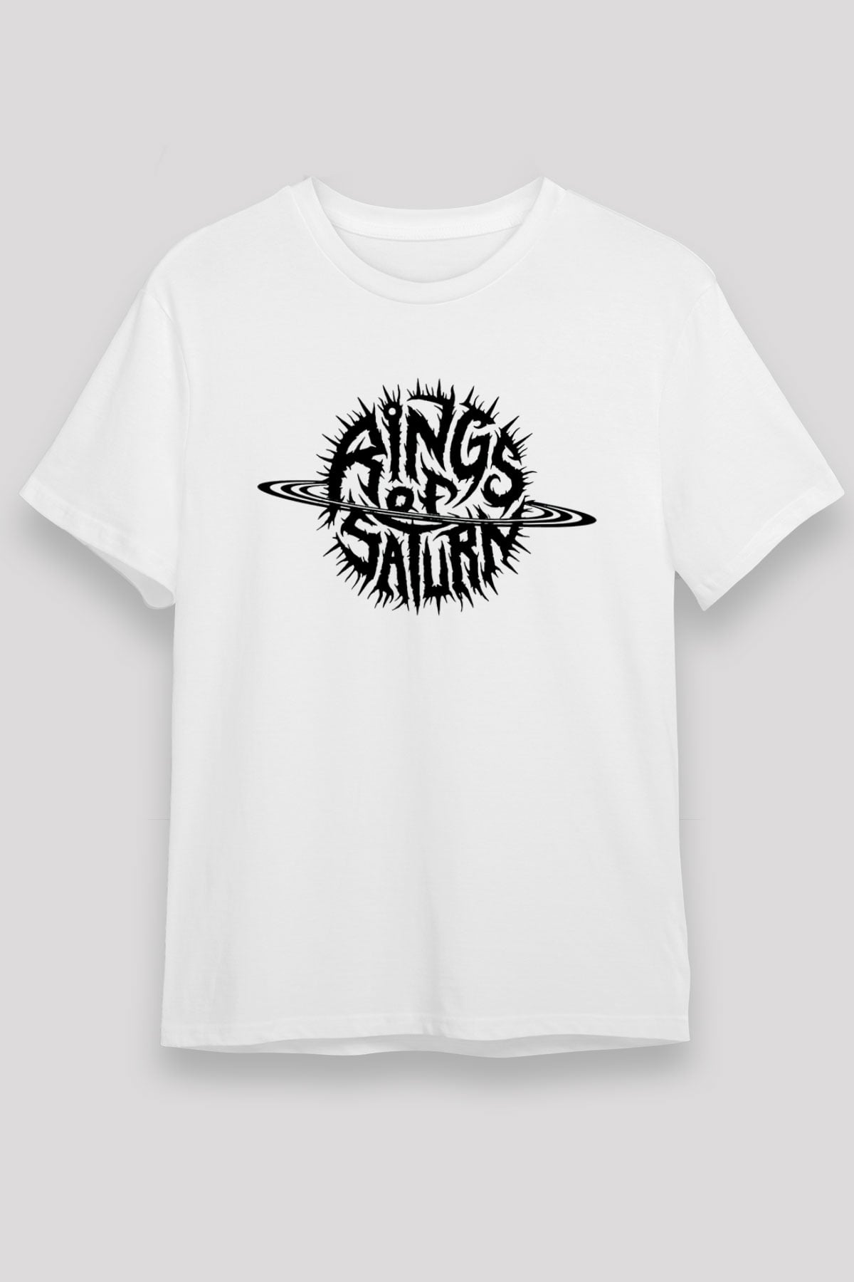Rings of Saturn Beyaz Unisex Tişört T-Shirt - TişörtFabrikası