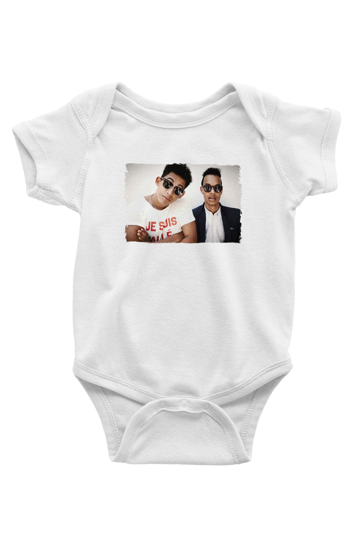 Rizzle Kicks Beyaz Bebek Body - Zıbın