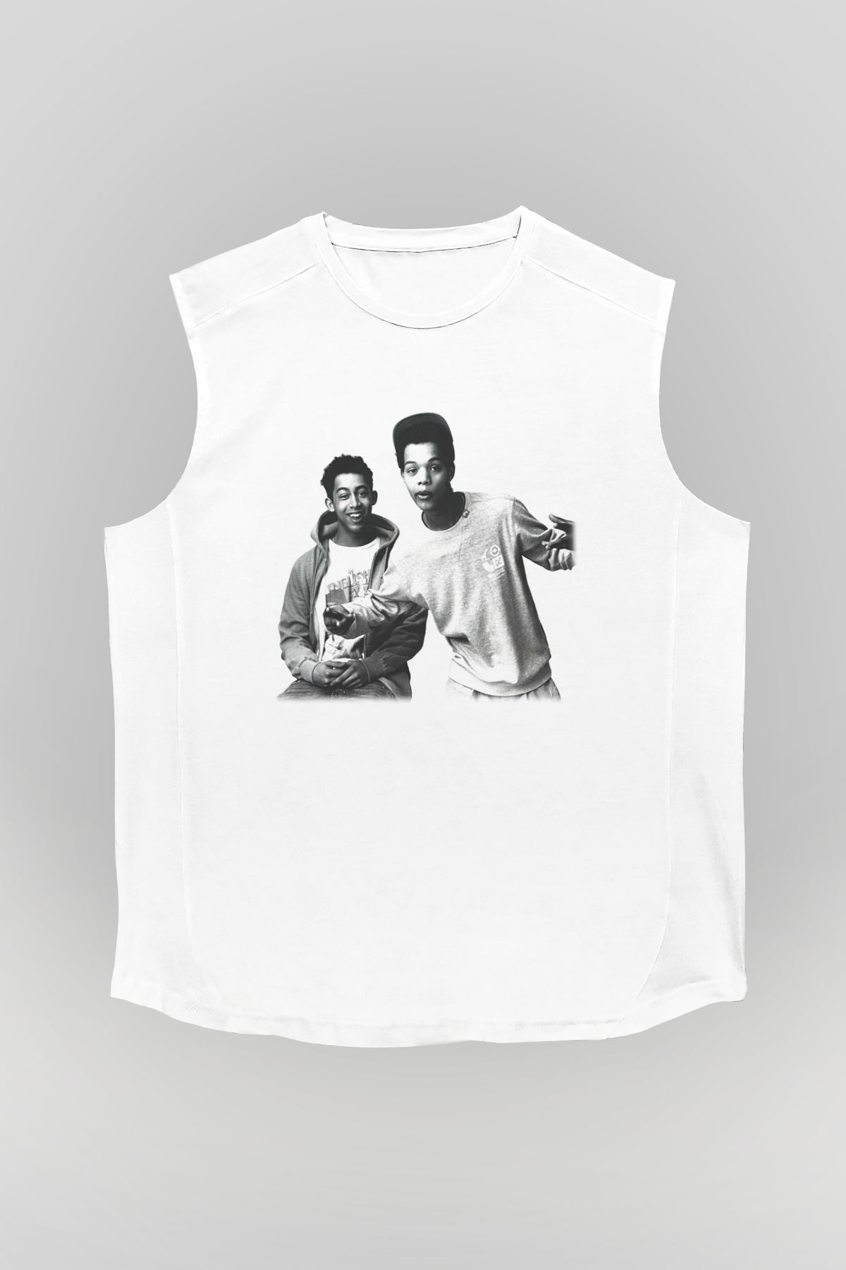 Rizzle Kicks Beyaz Unisex Kolsuz Tişört