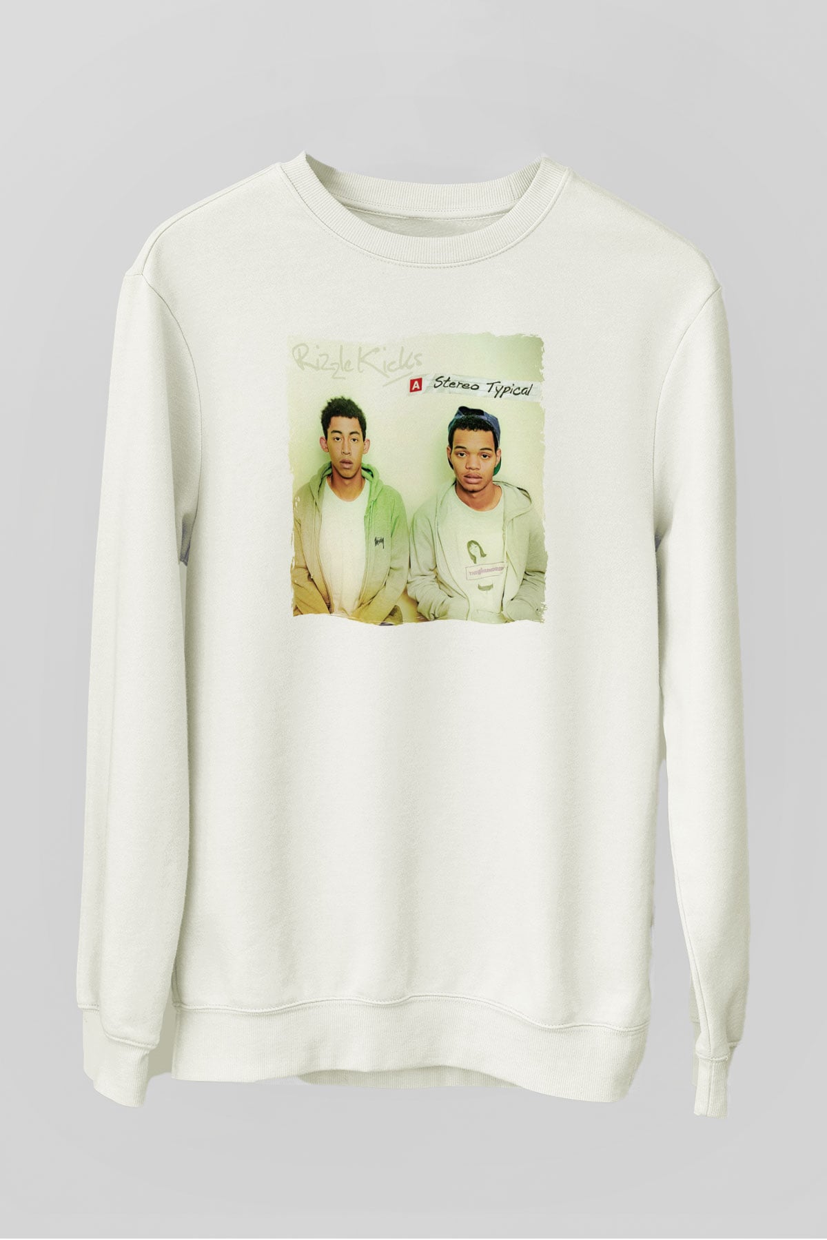 Rizzle Kicks Beyaz Unisex Sweatshirt