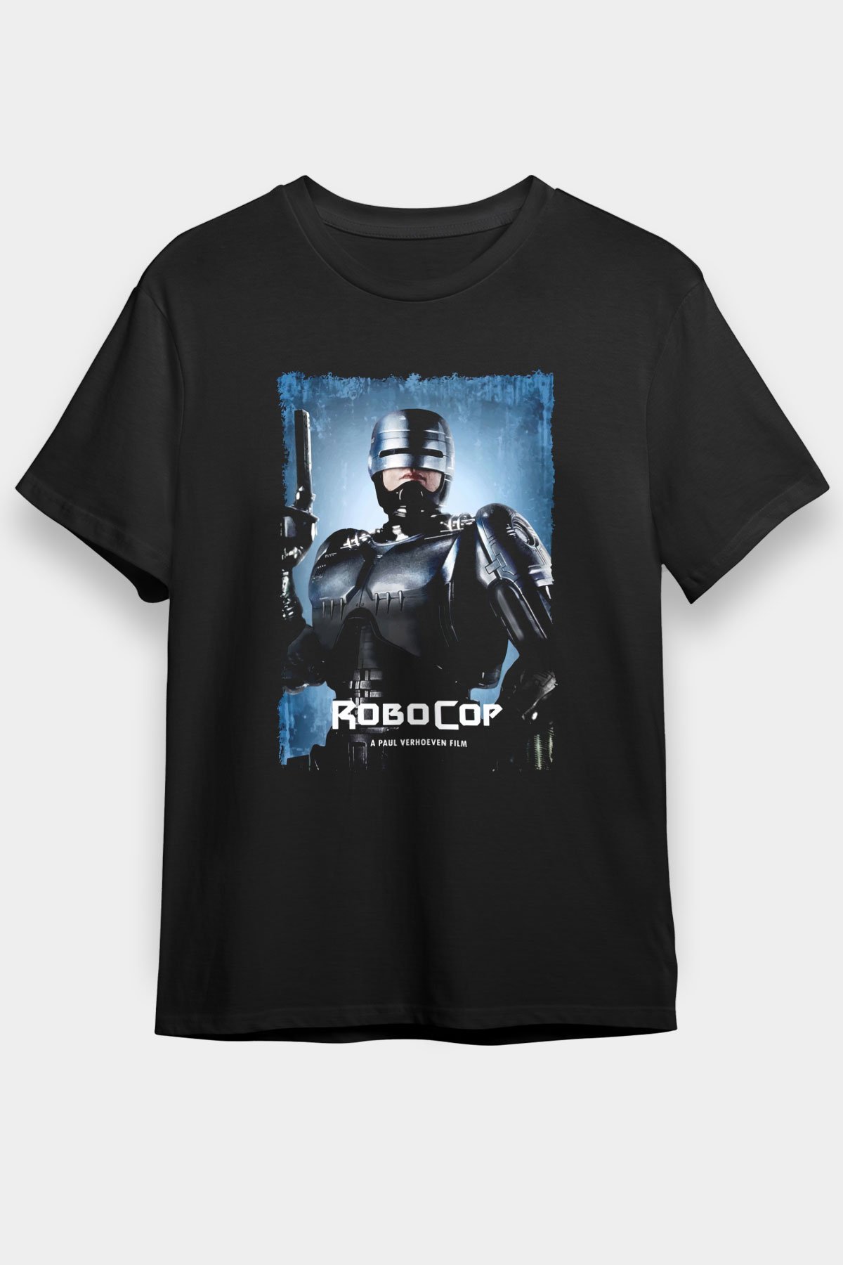 RoboCop Siyah Unisex Graphic Tee - STREETWEAR