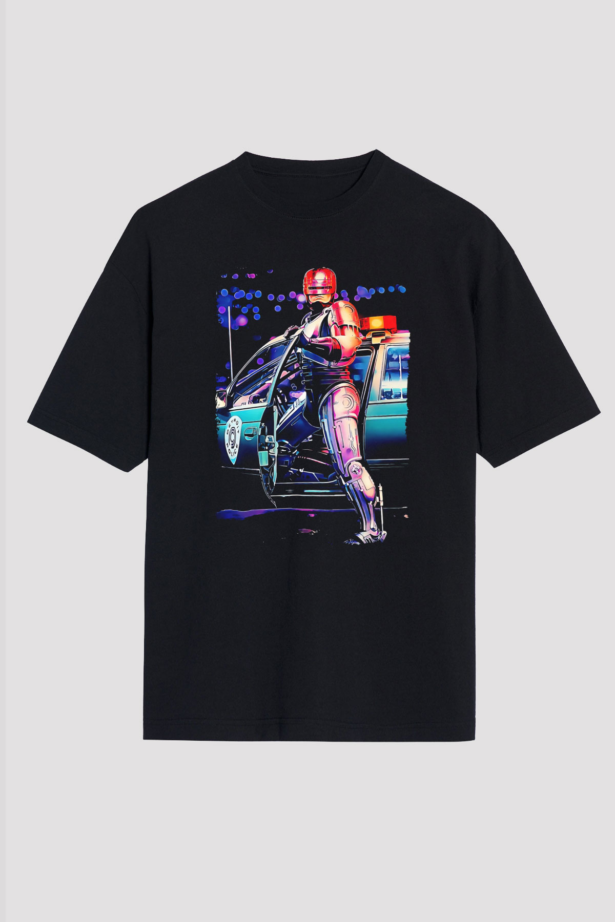 RoboCop Siyah Unisex Tişört T-Shirt