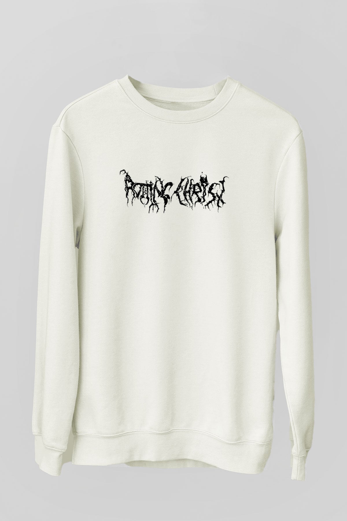 Rotting Christ Beyaz Unisex Sweatshirt