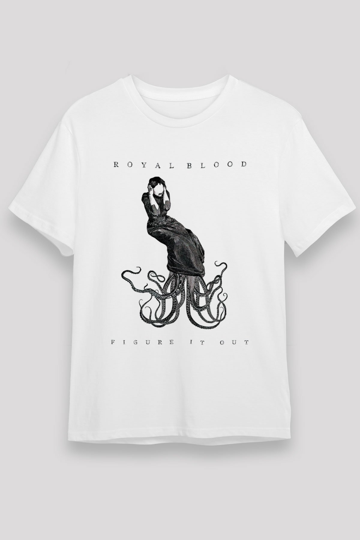 Royal Blood White Unisex Tee - STREETWEAR