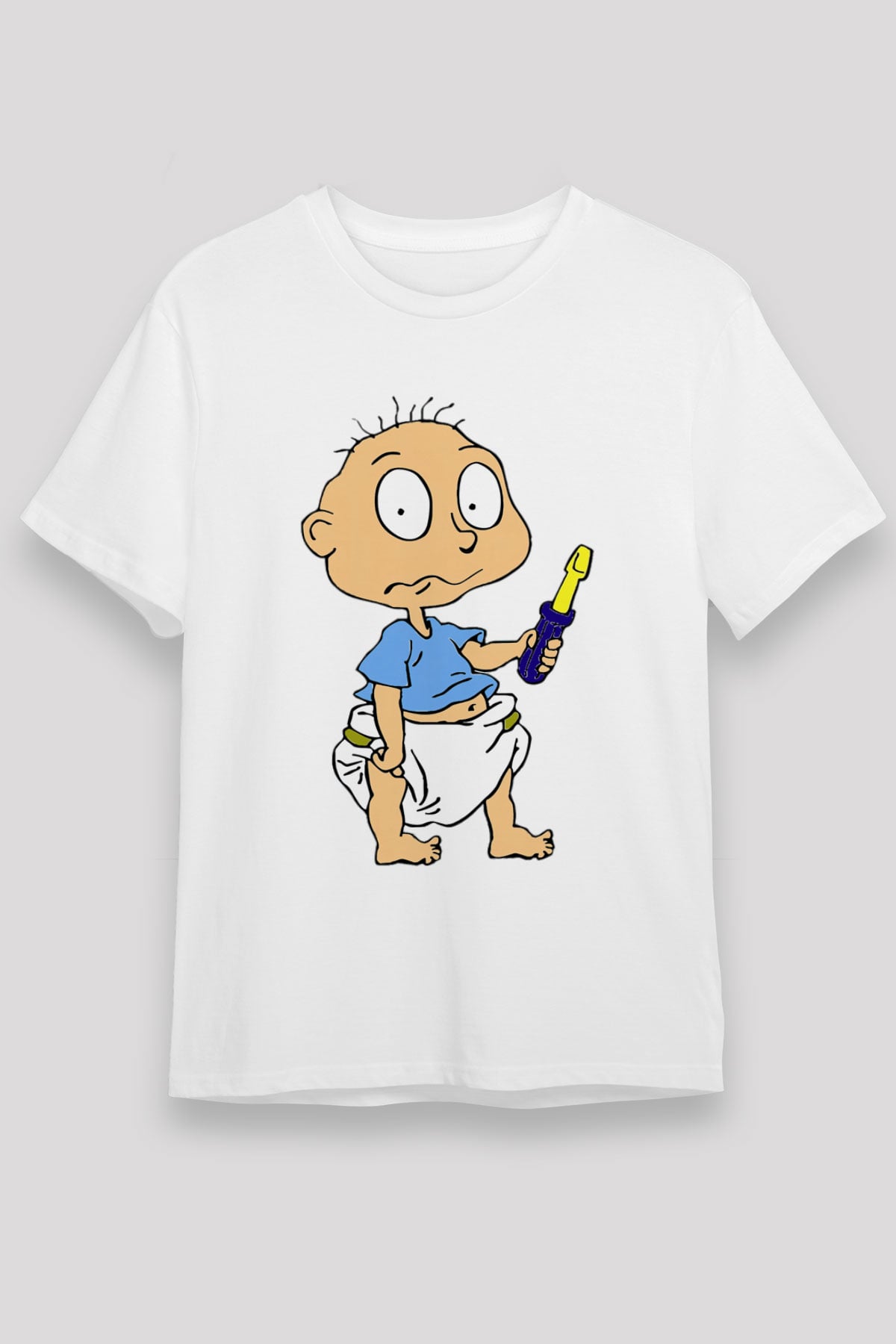Rugrats Beyaz Unisex Tişört T-Shirt