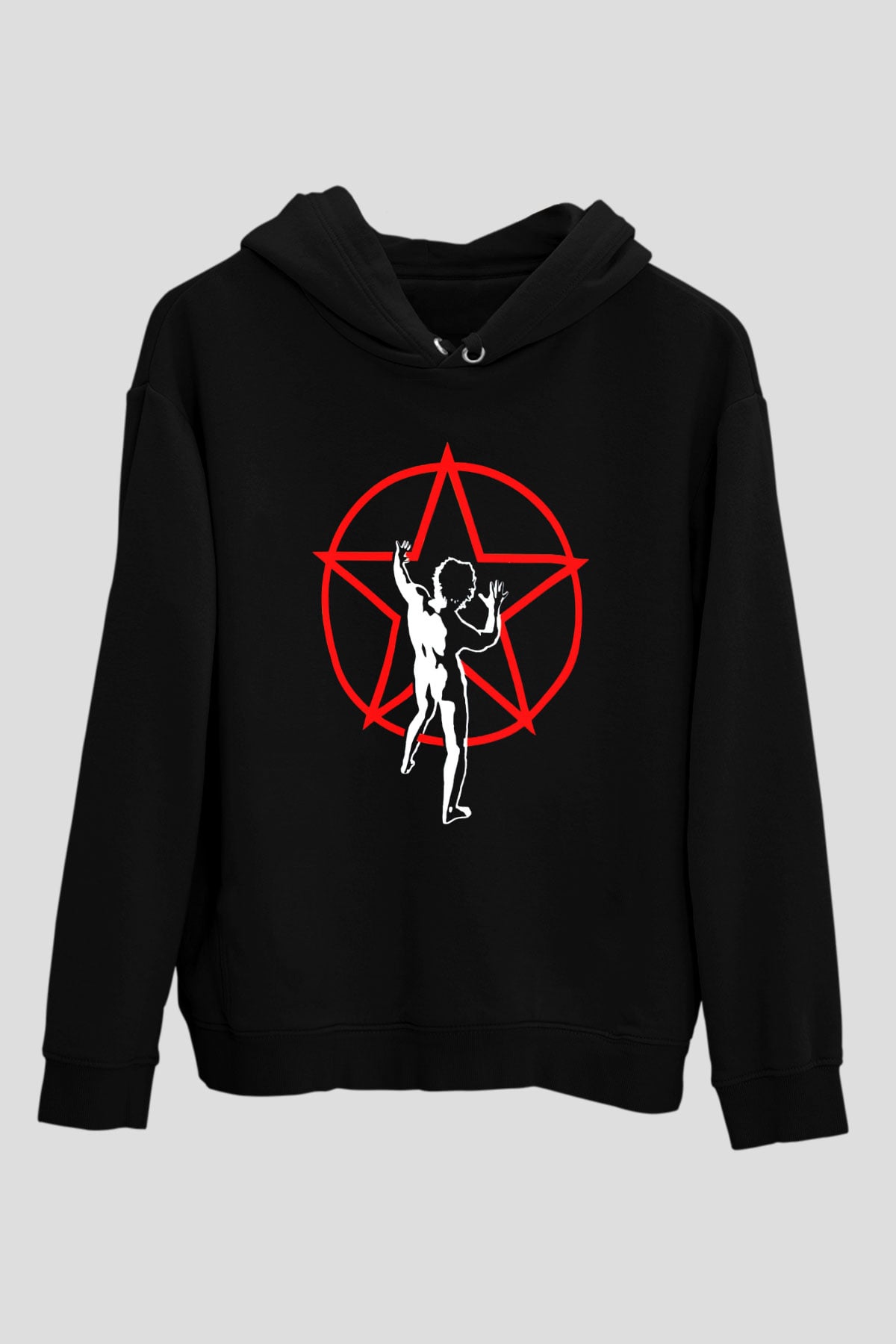 Rush Siyah Unisex Hoodie