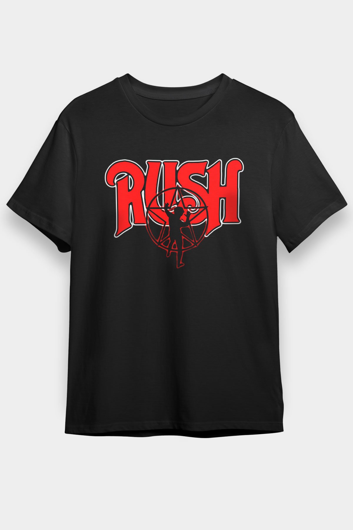 Rush Black Unisex Tee - STREETWEAR