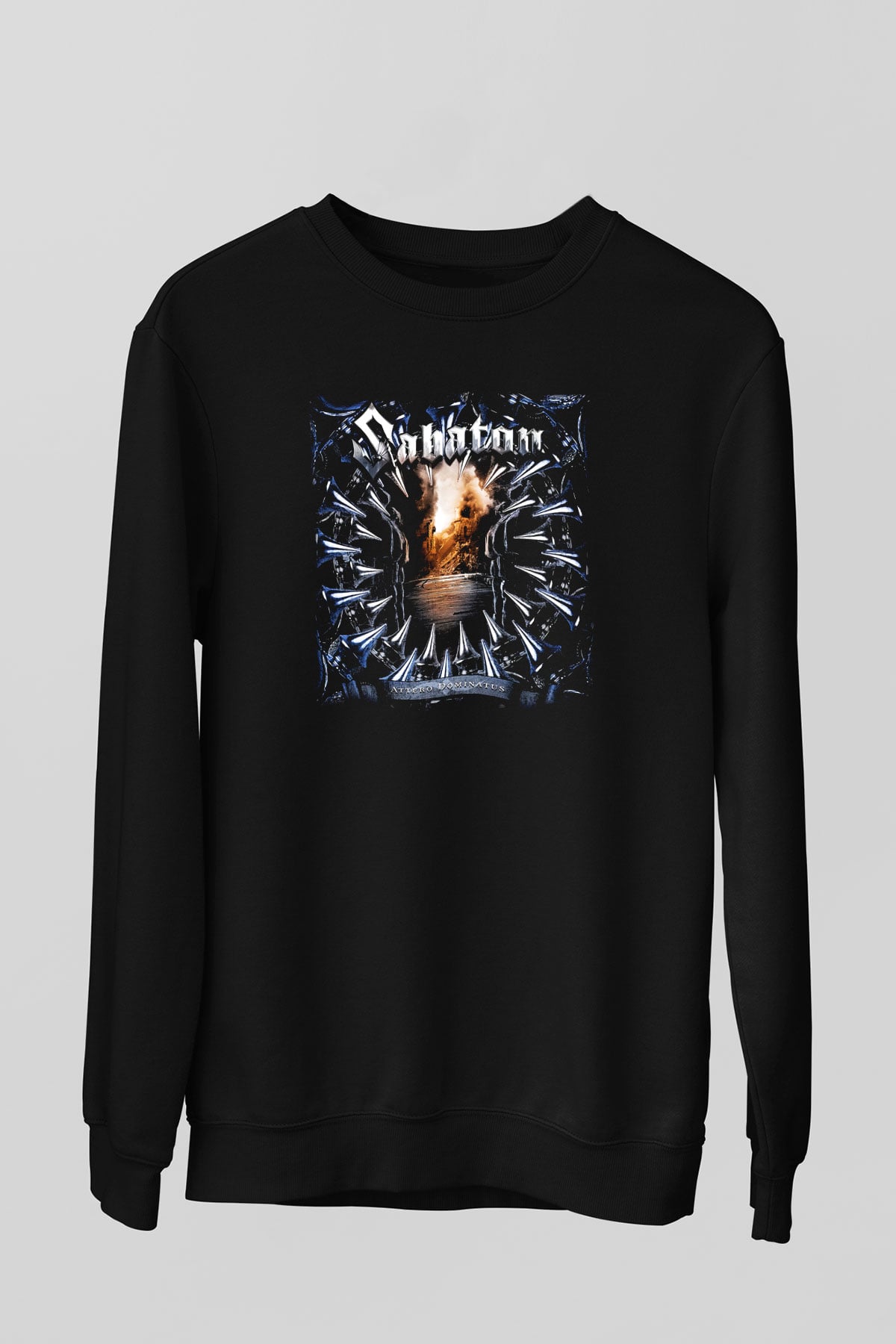 Sabaton Siyah Unisex Sweatshirt