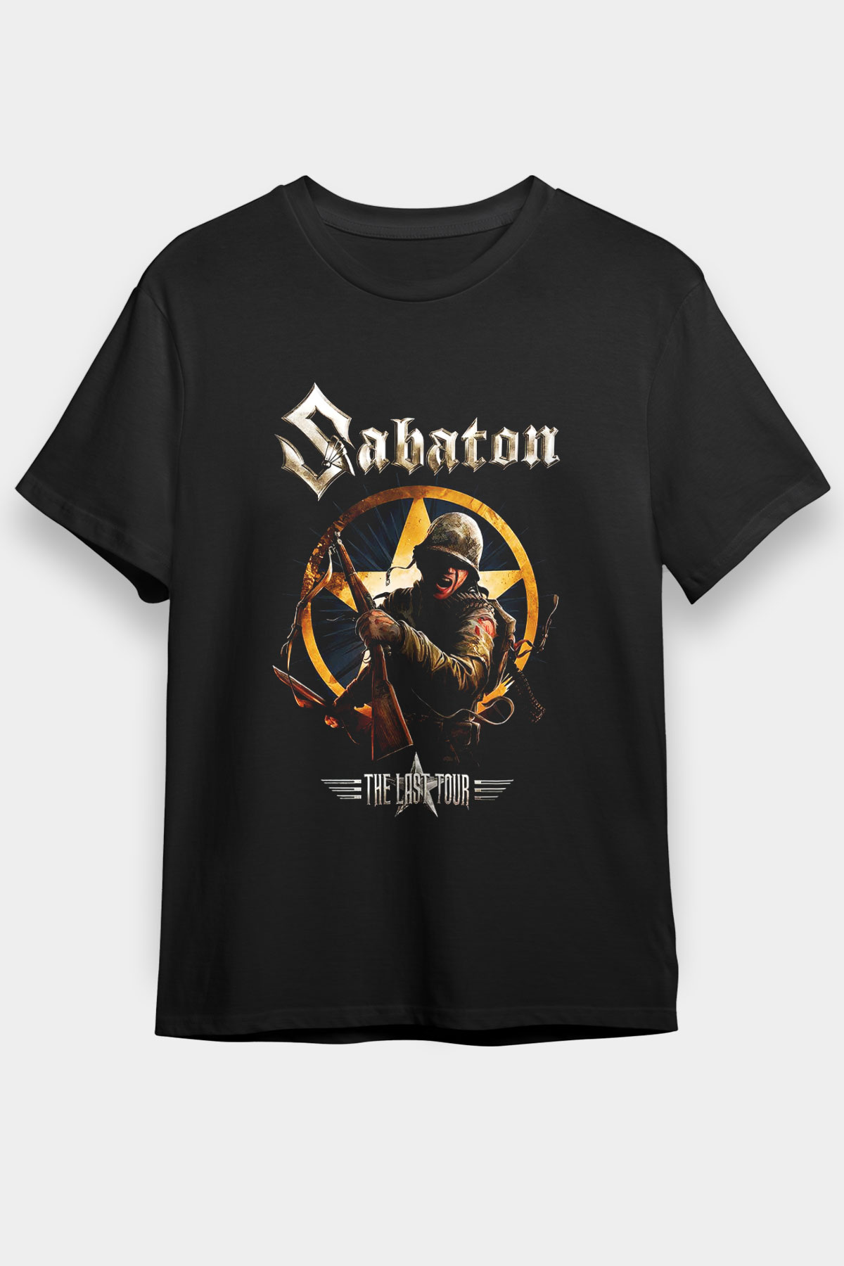 Sabaton Black Unisex Tee - STREETWEAR