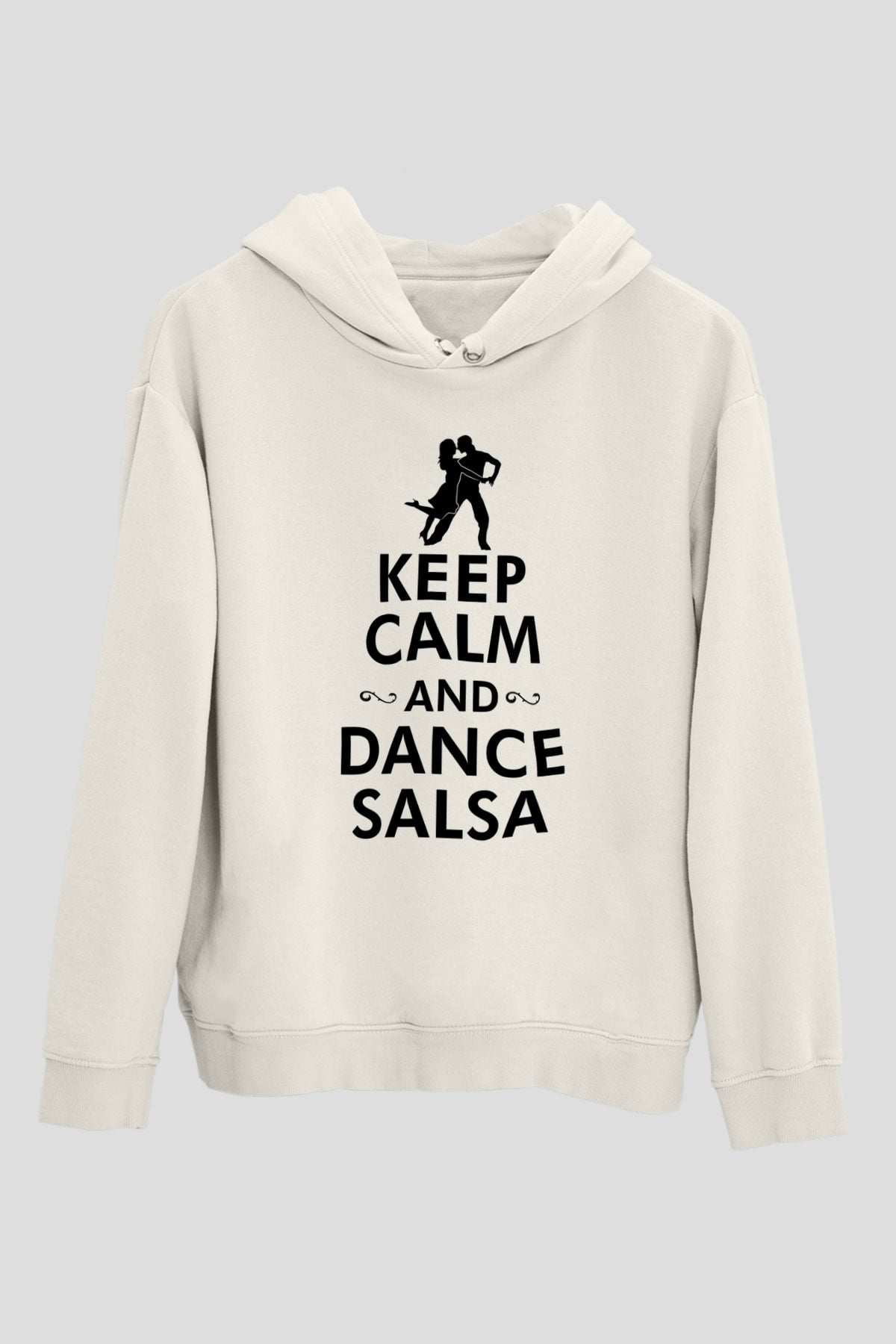 Salsa Beyaz Unisex Hoodie