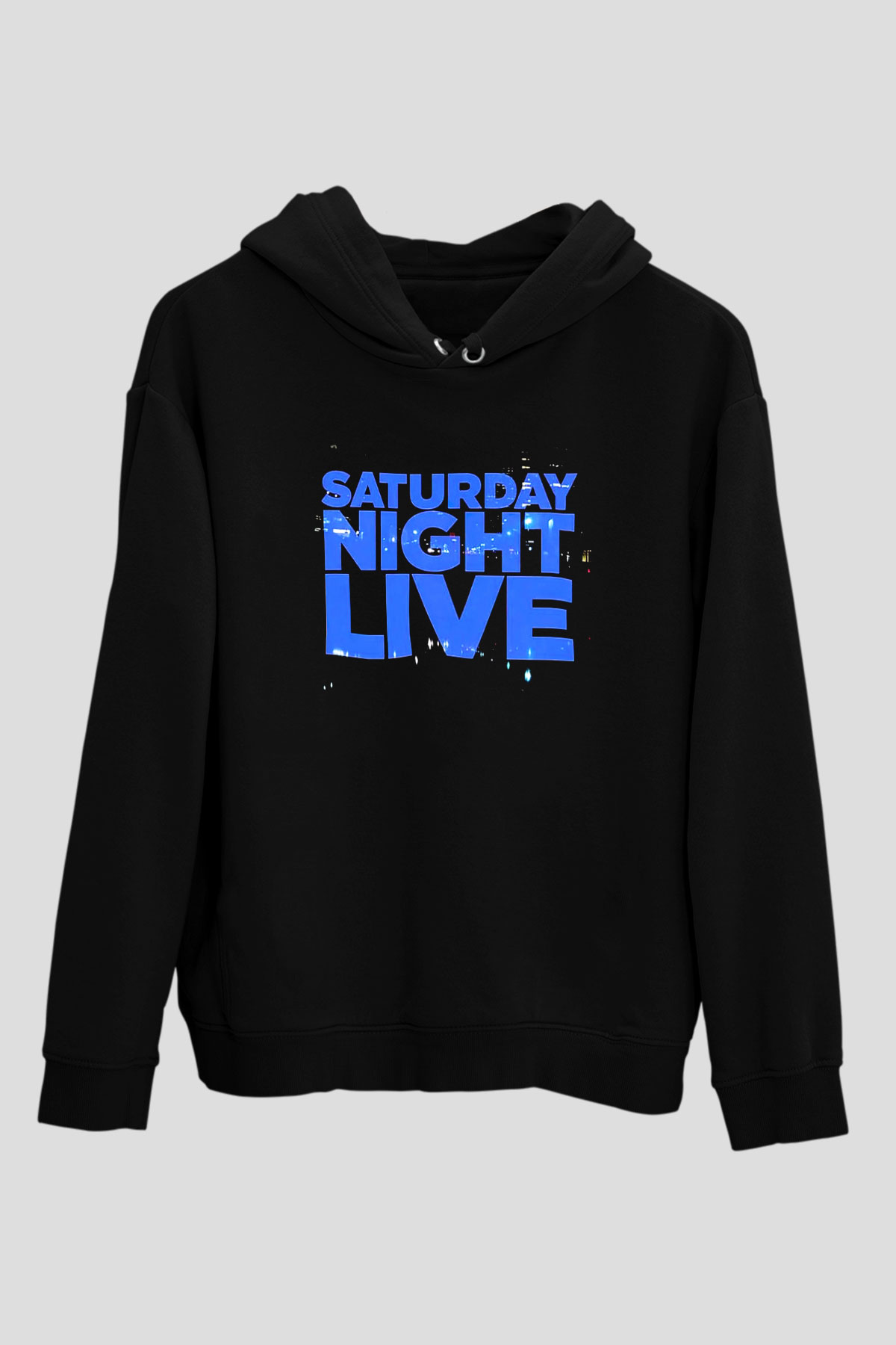 Saturday Night Live Siyah Unisex Hoodie