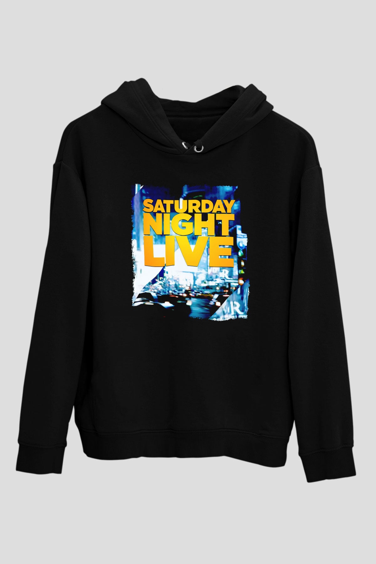 Saturday Night Live Siyah Unisex Hoodie