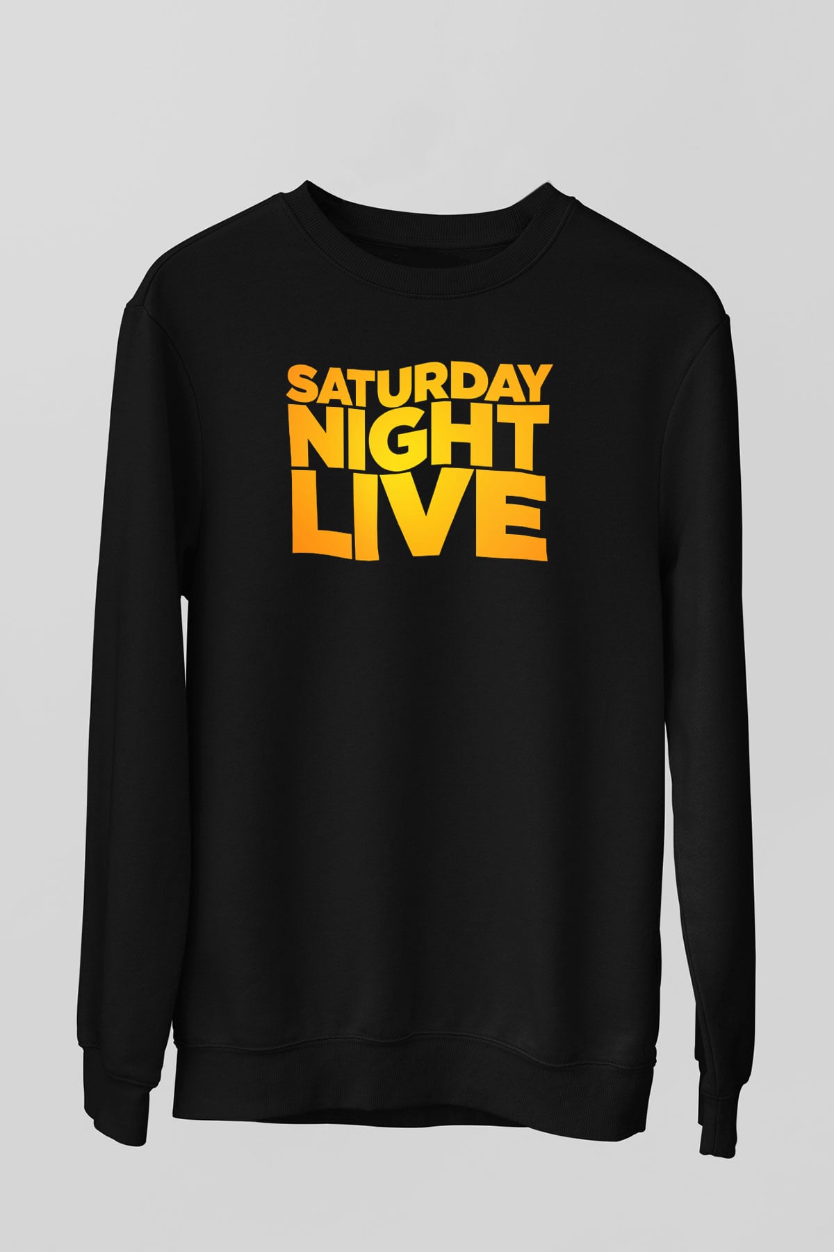 Saturday Night Live Siyah Unisex  Sweatshirt