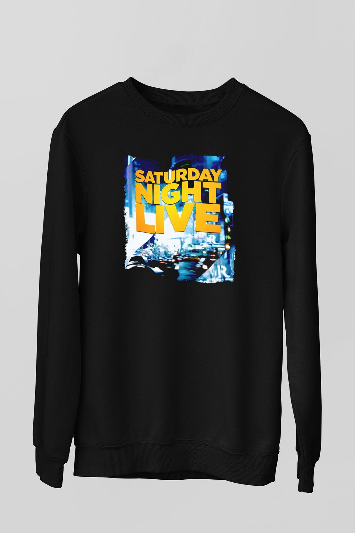 Saturday Night Live Siyah Unisex  Sweatshirt