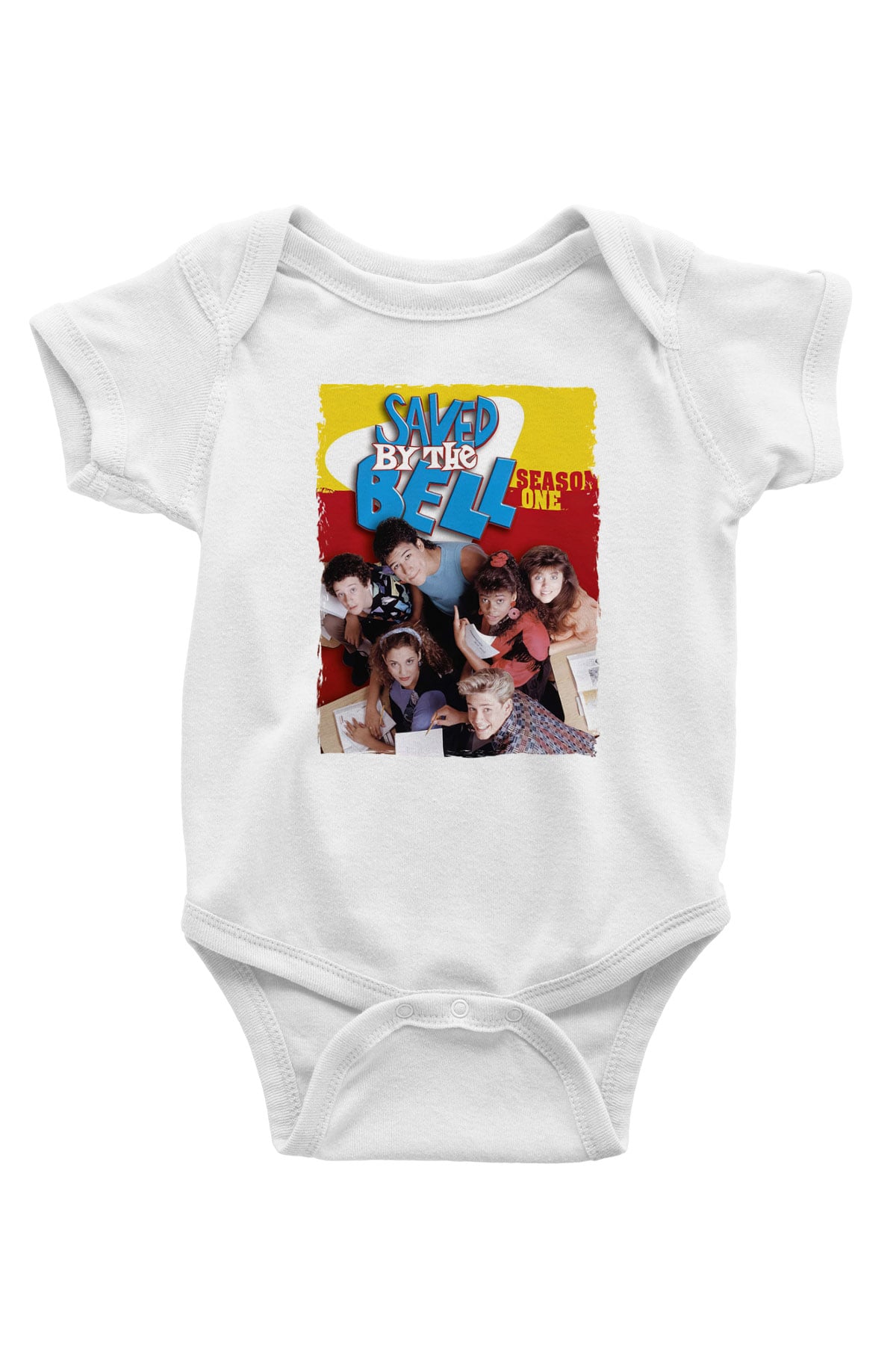 Saved by the Bell Beyaz Bebek Body - Zıbın
