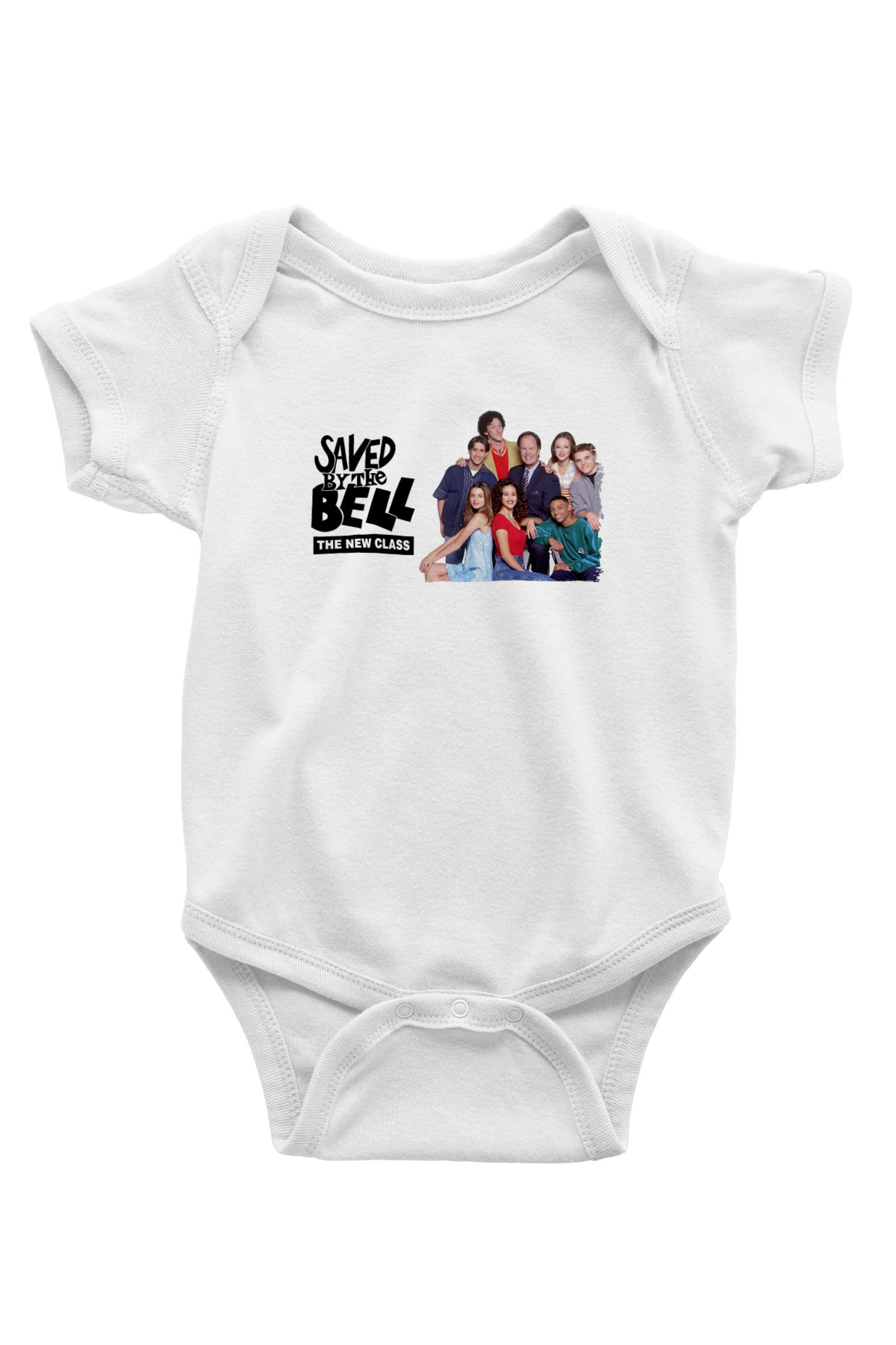 Saved by the Bell Beyaz Bebek Body - Zıbın