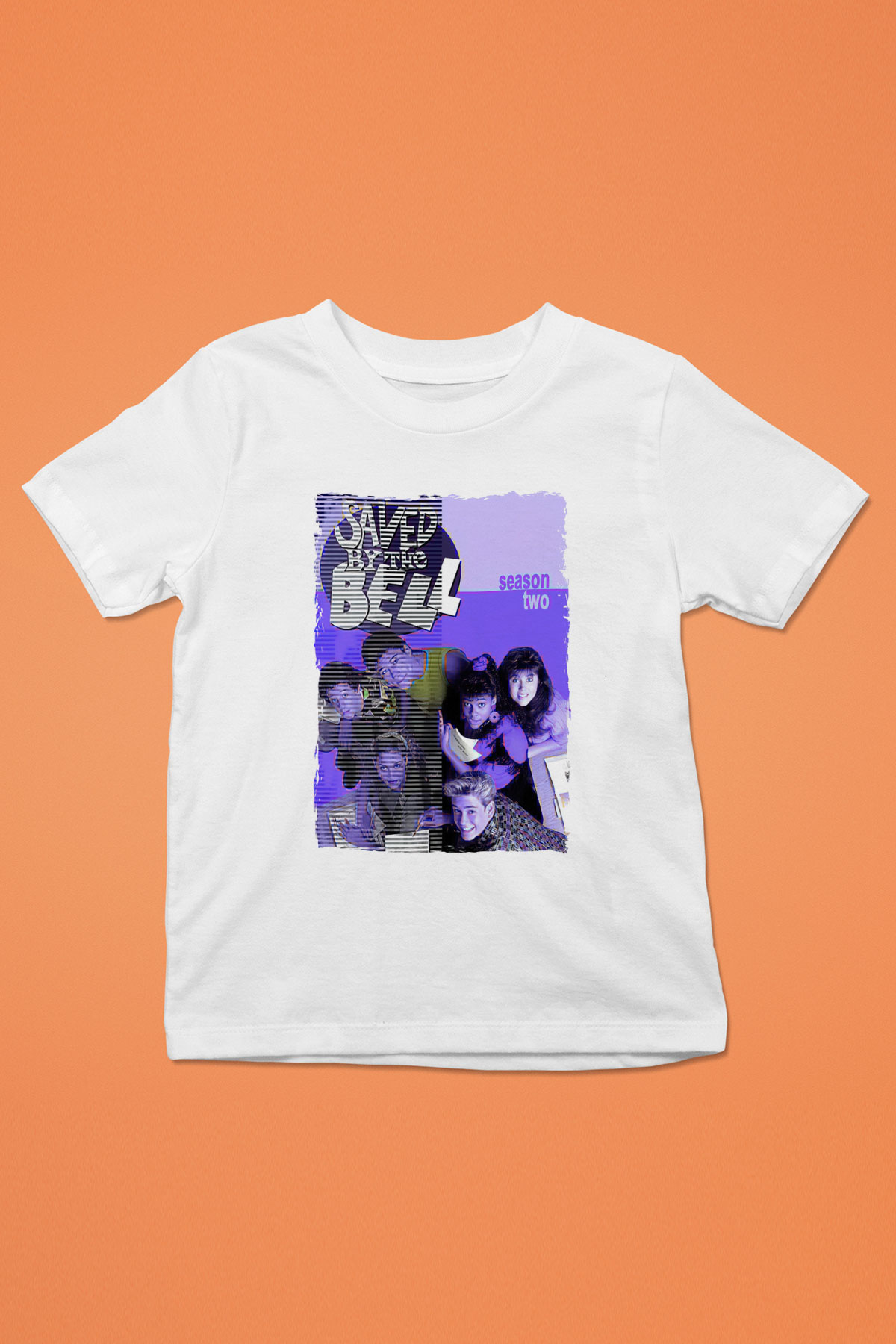 Saved by the Bell Beyaz Unisex Çocuk Tişört
